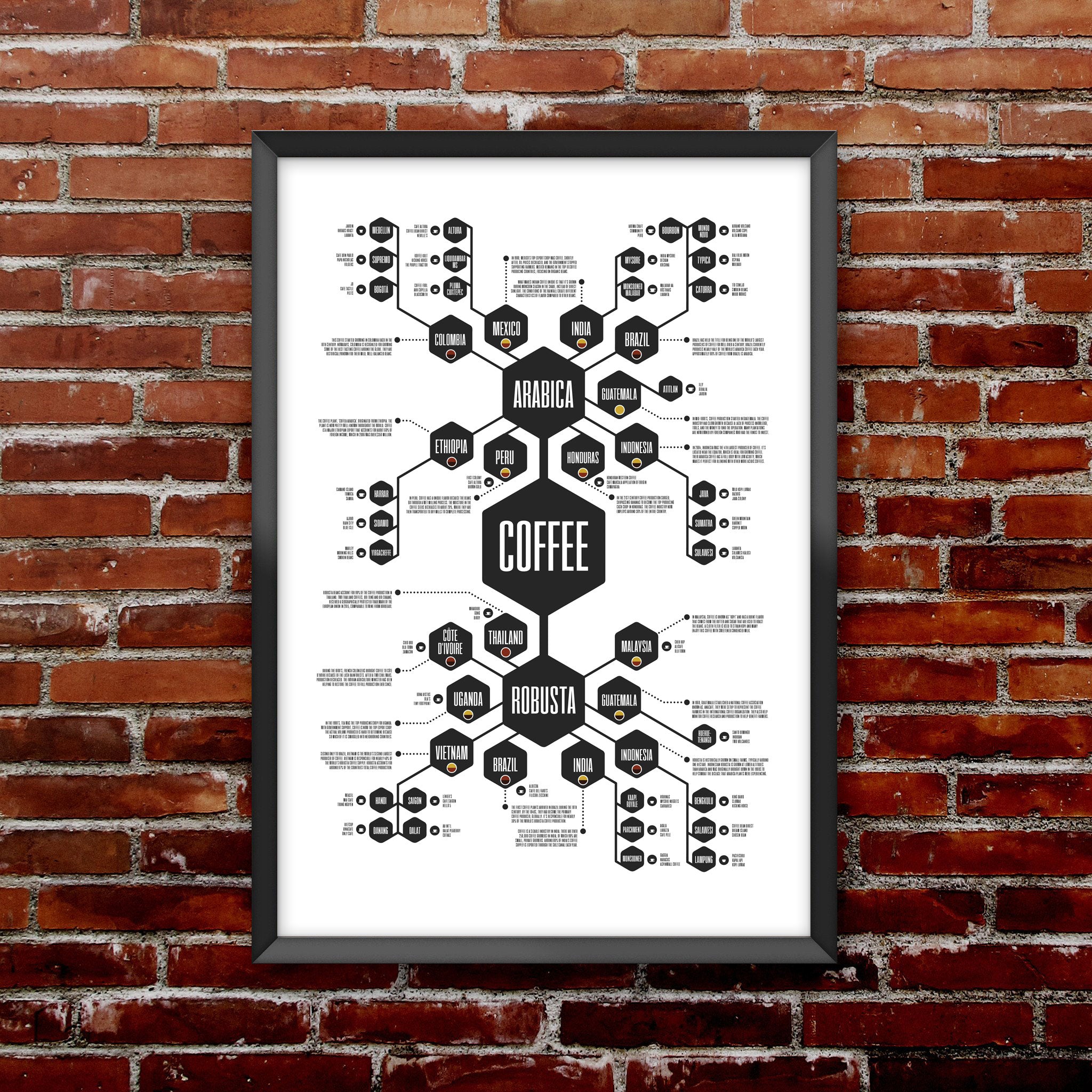 Coffee Diagram Print