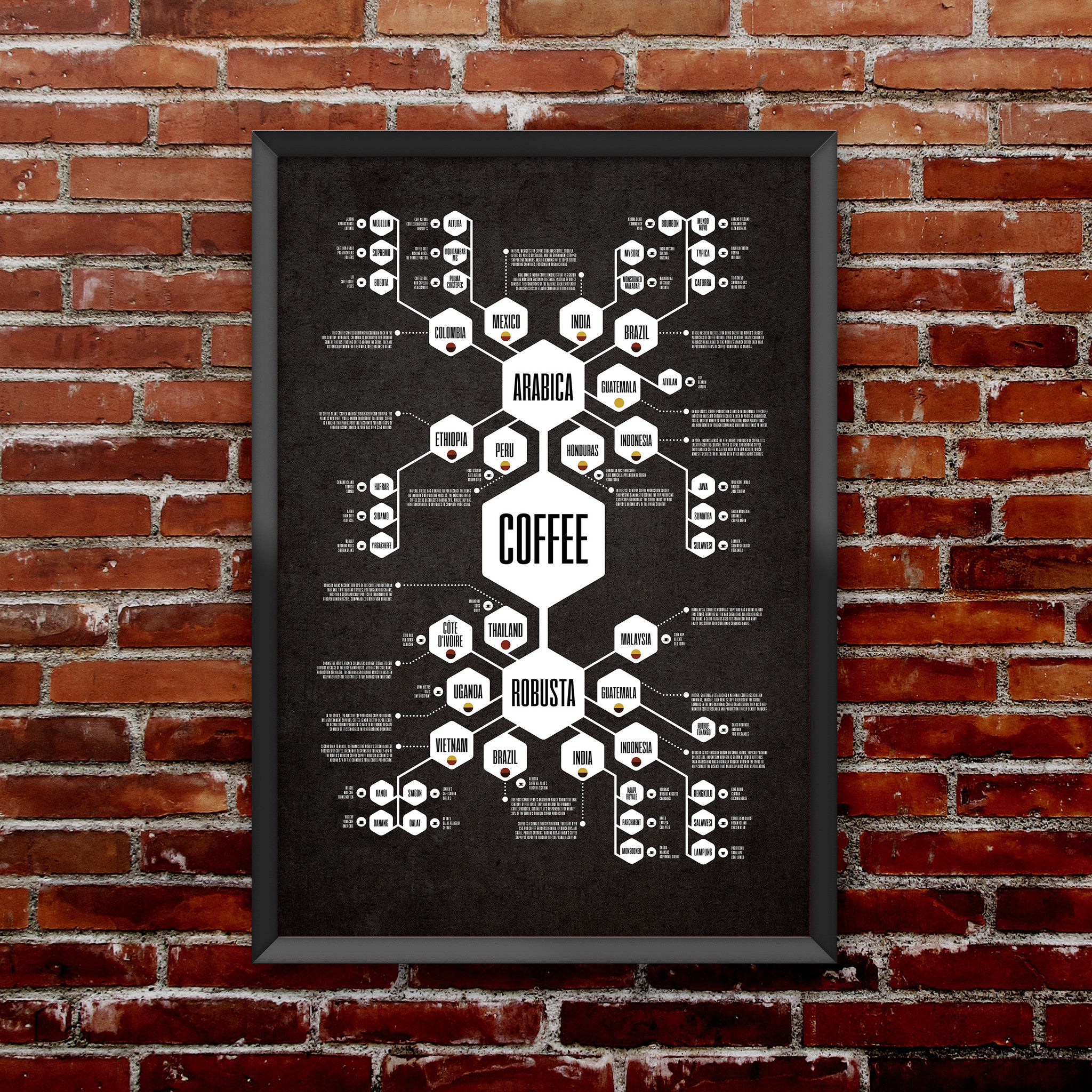 Coffee Diagram Print