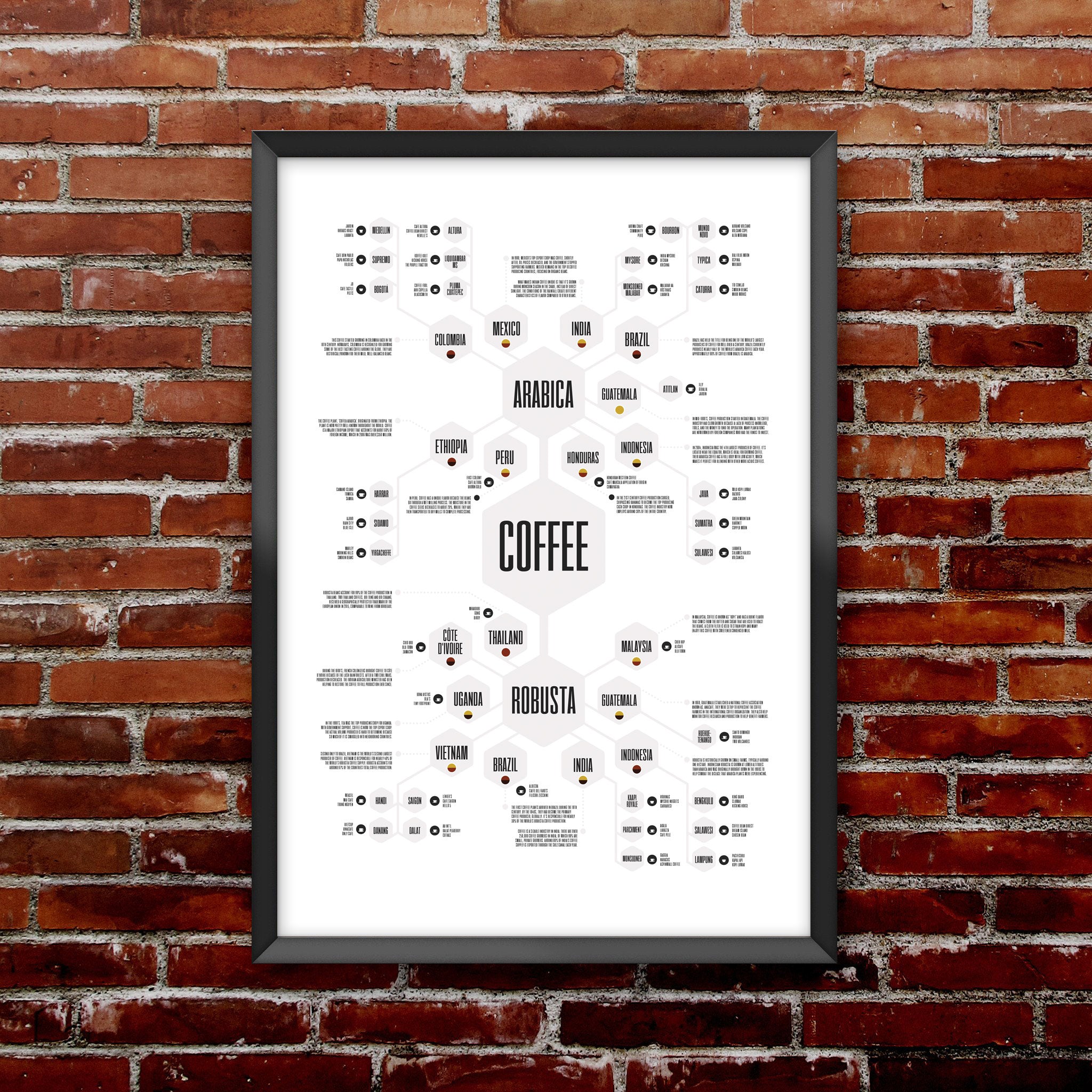 Coffee Diagram Print