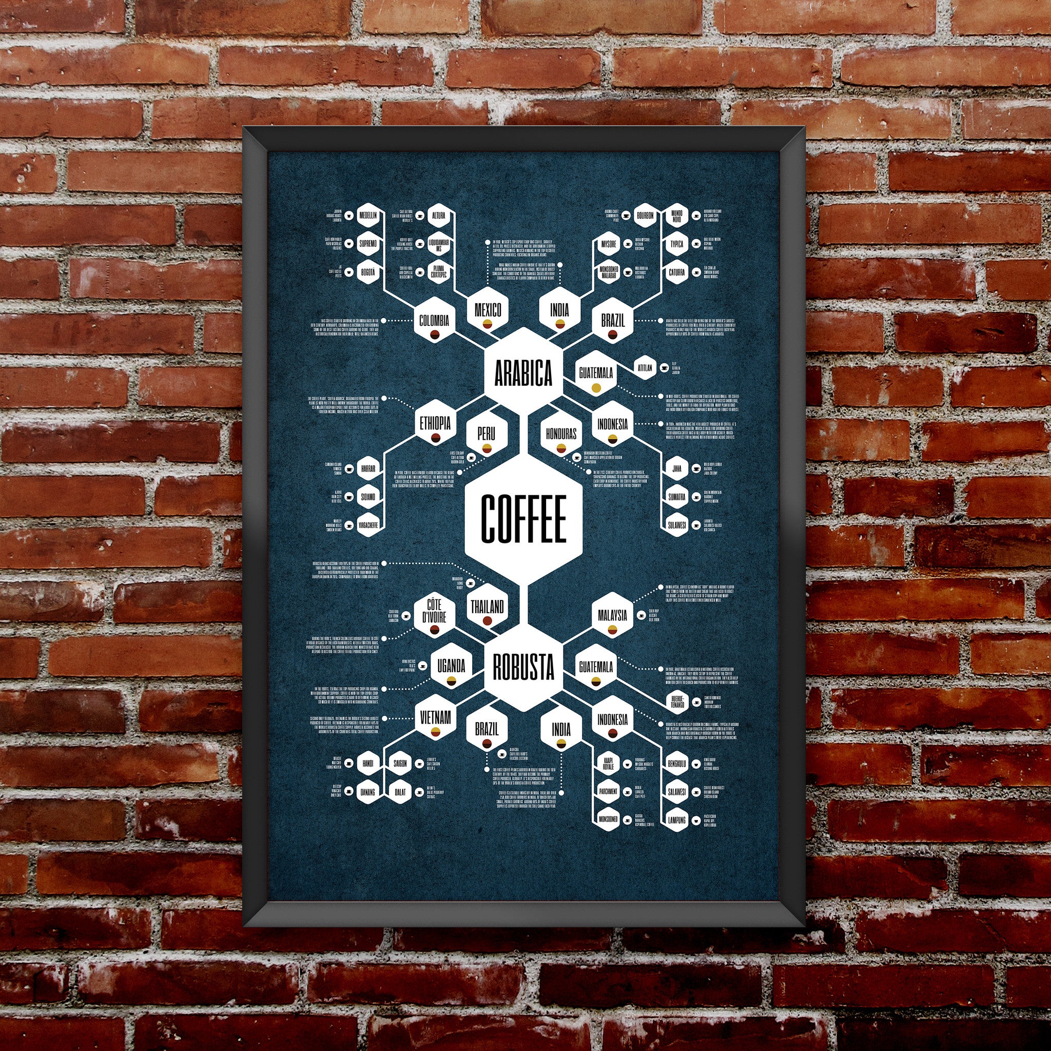 Coffee Diagram Print