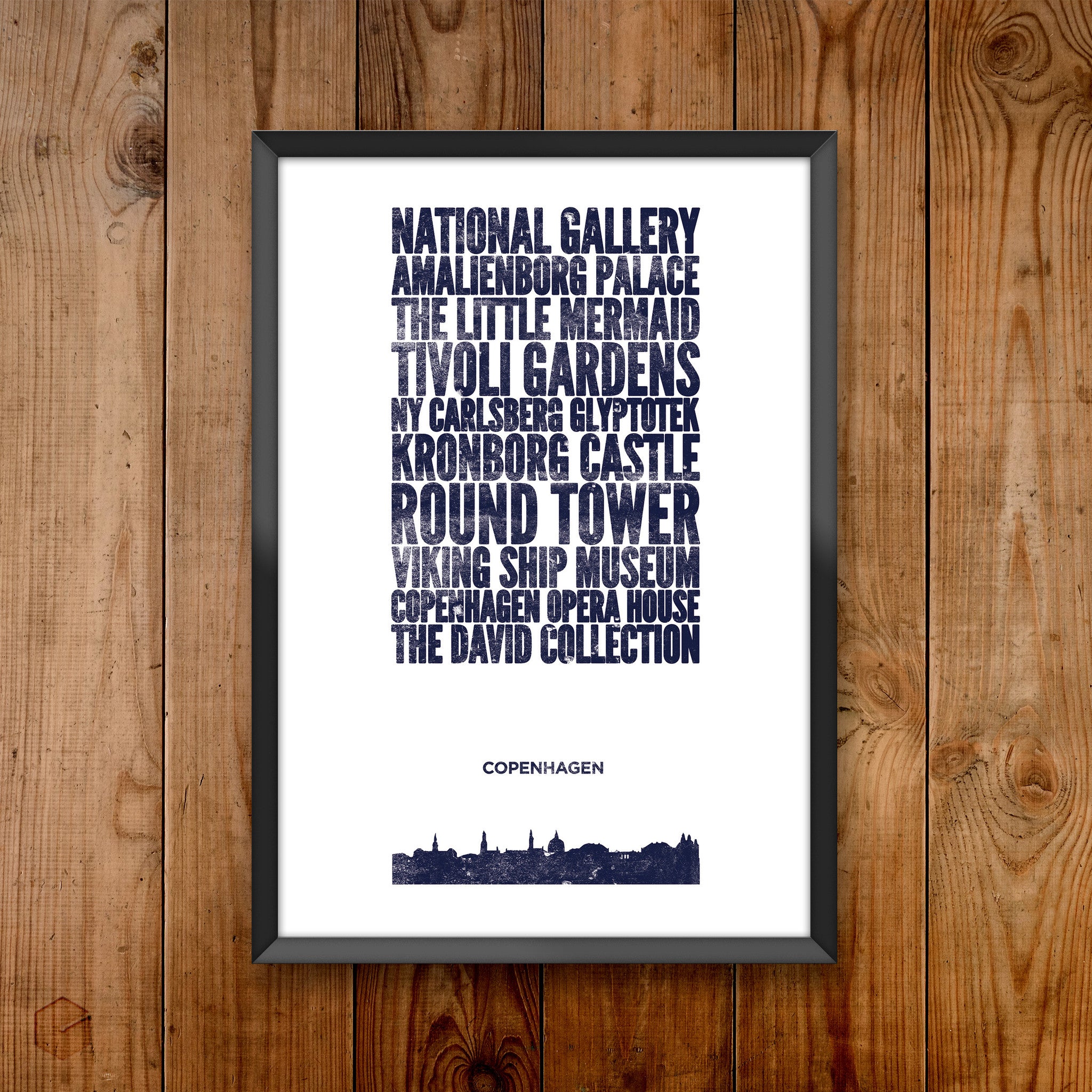 Copenhagen City Print