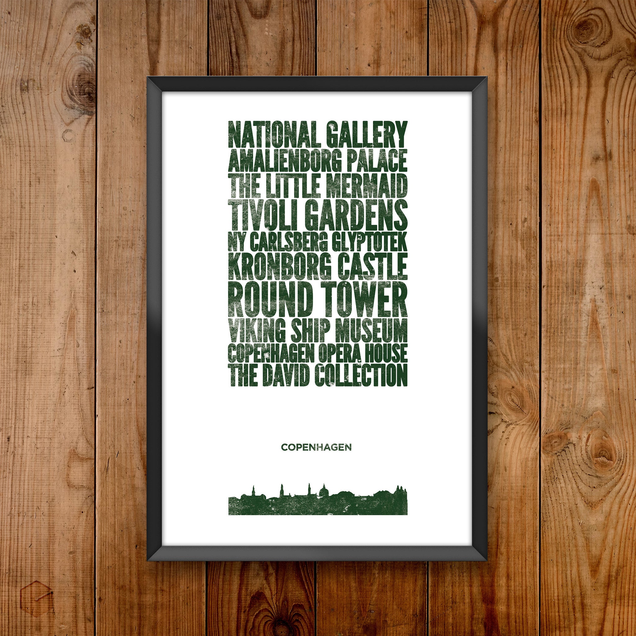 Copenhagen City Print