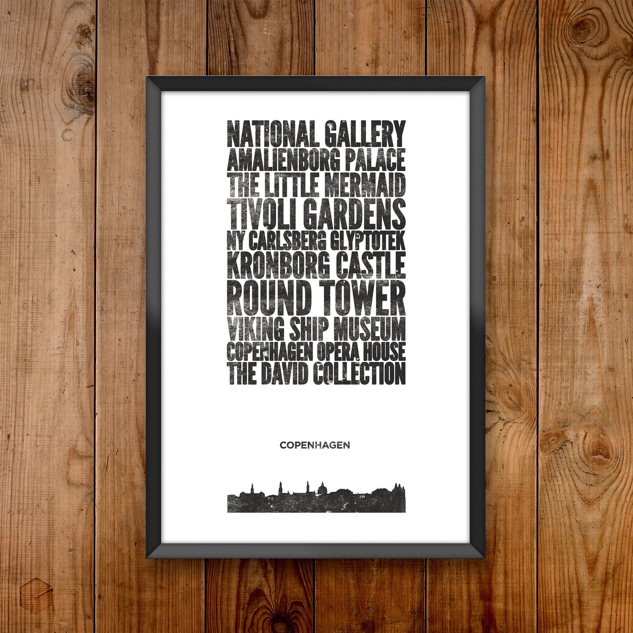 Copenhagen City Print