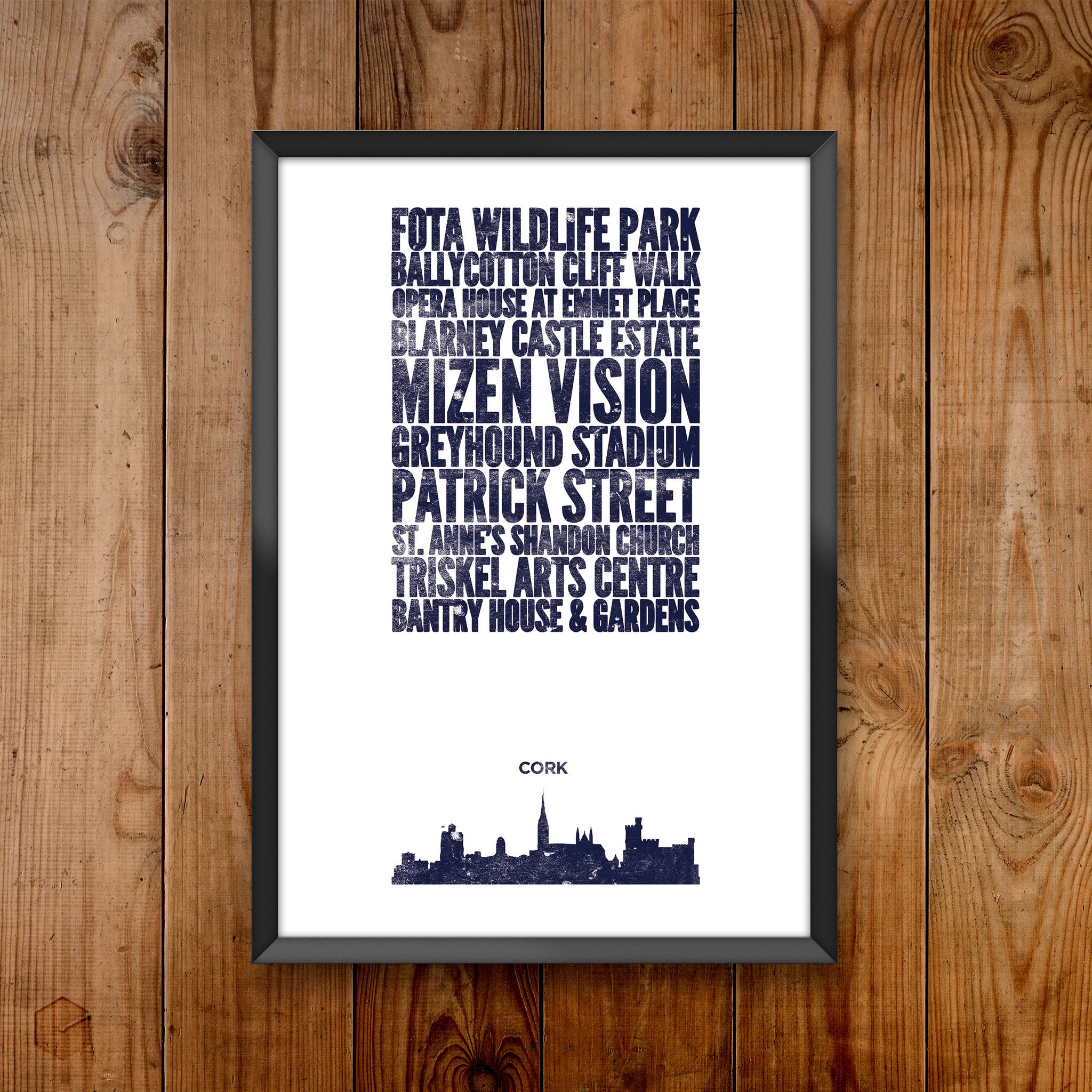 Cork City Print