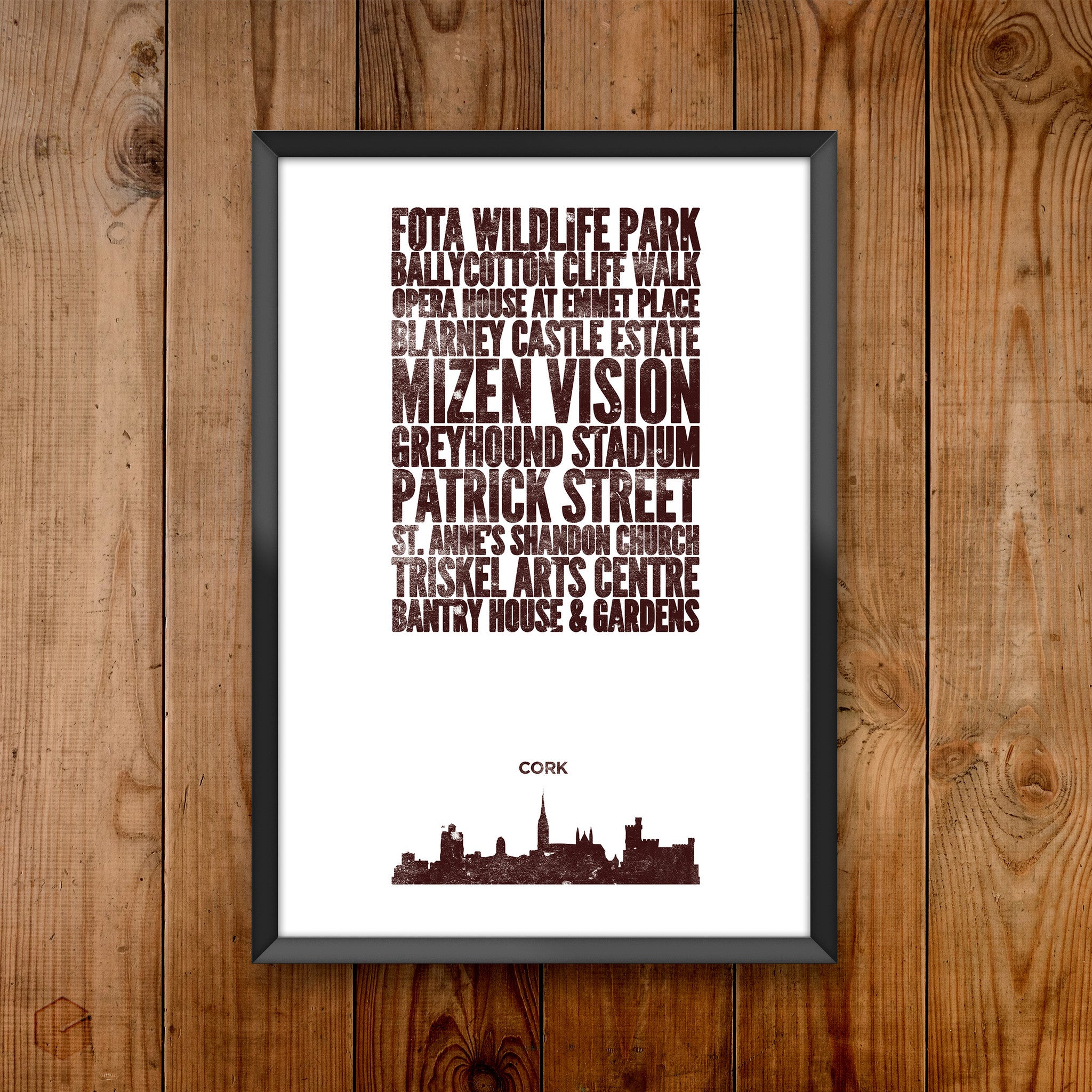 Cork City Print