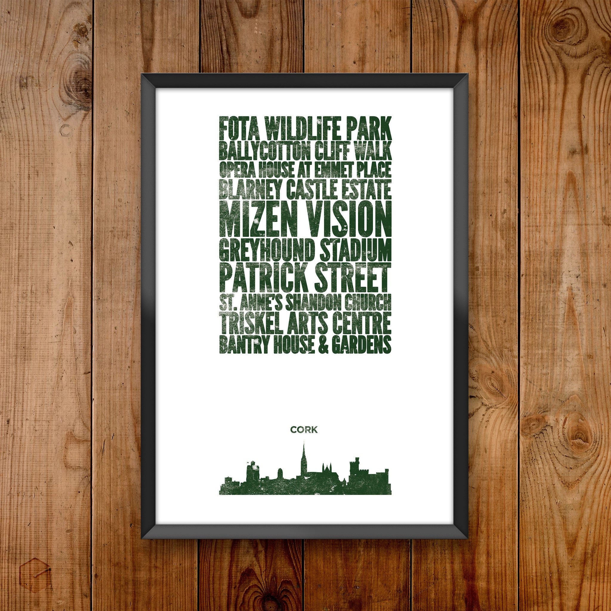 Cork City Print