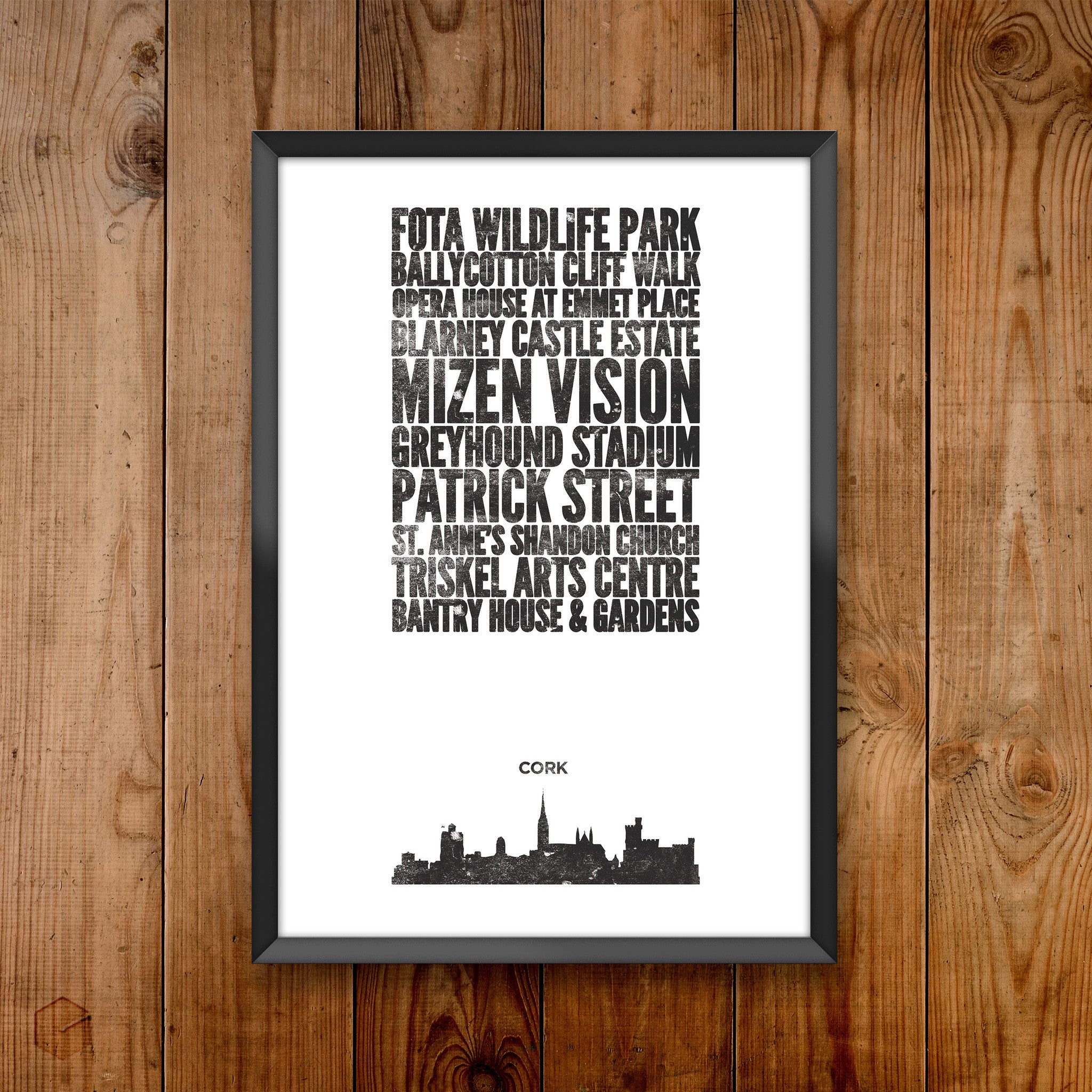 Cork City Print