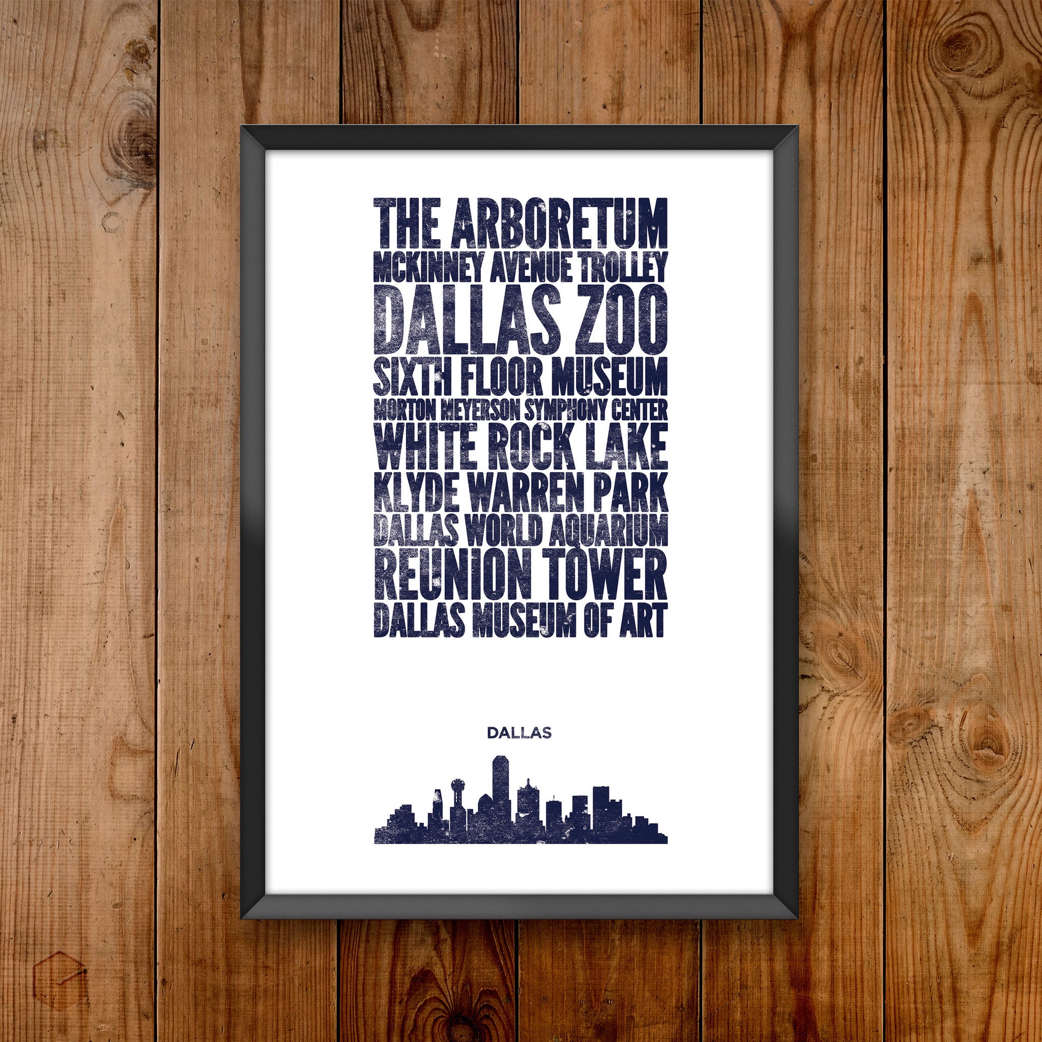 Dallas City Print
