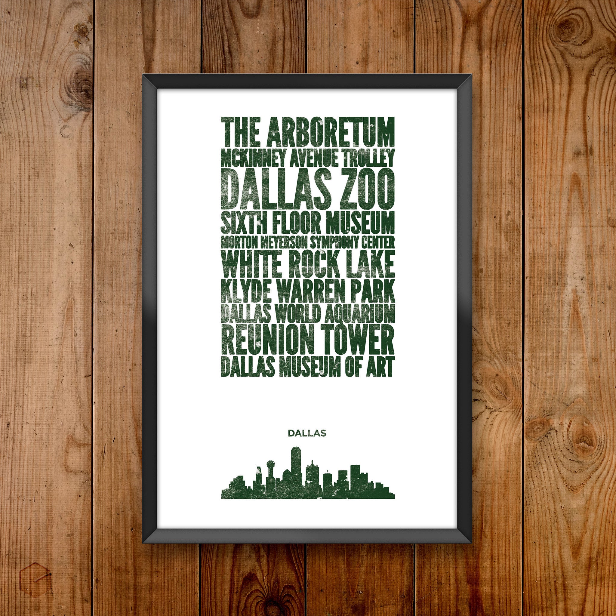 Dallas City Print