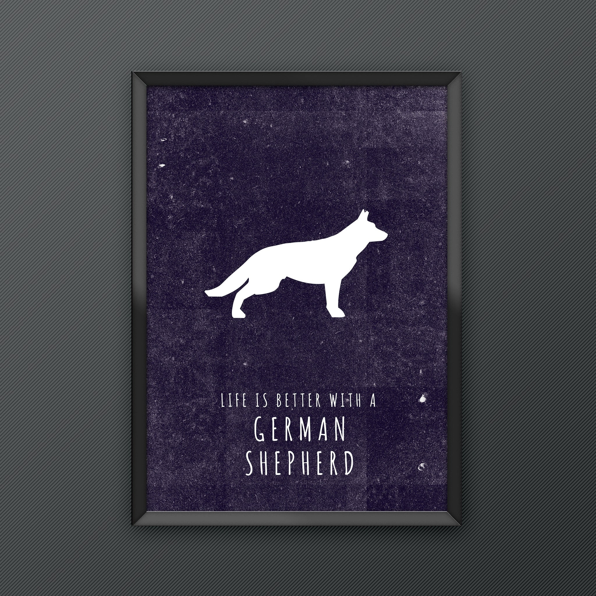 German Shepherd Dog Print