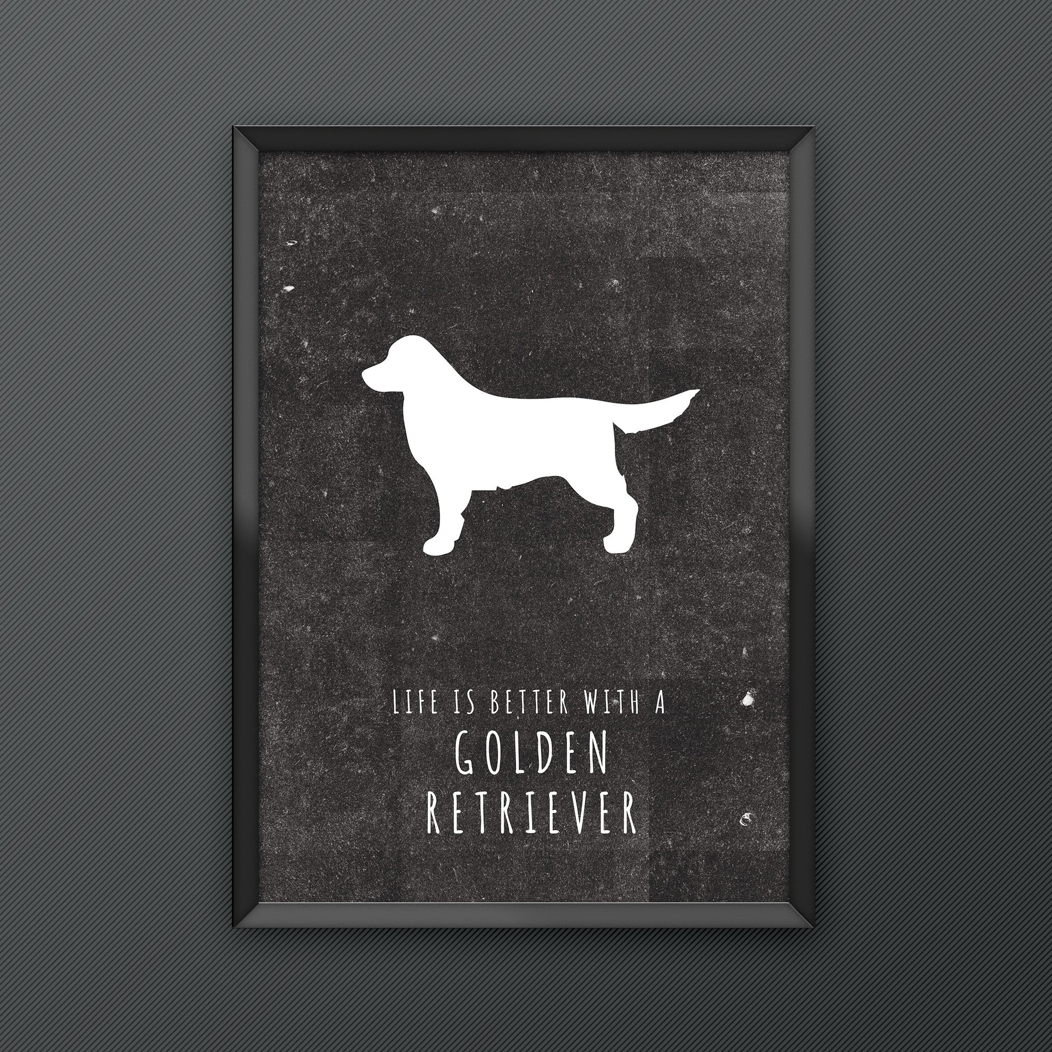 Golden Retriever Dog Print