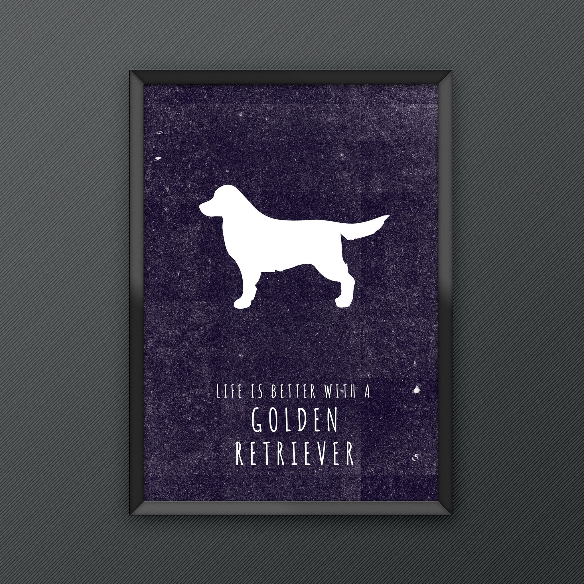 Golden Retriever Dog Print