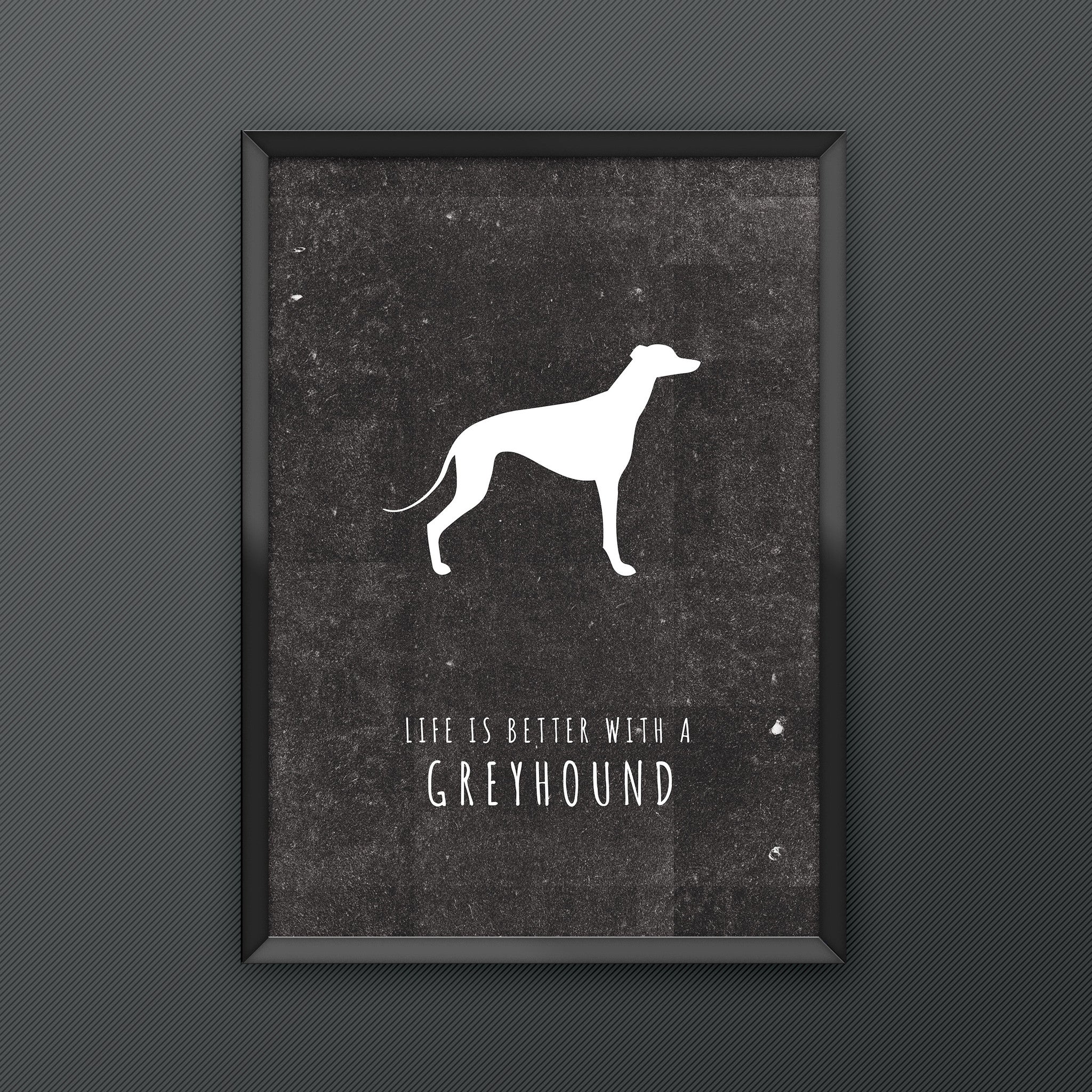 Greyhound Dog Print