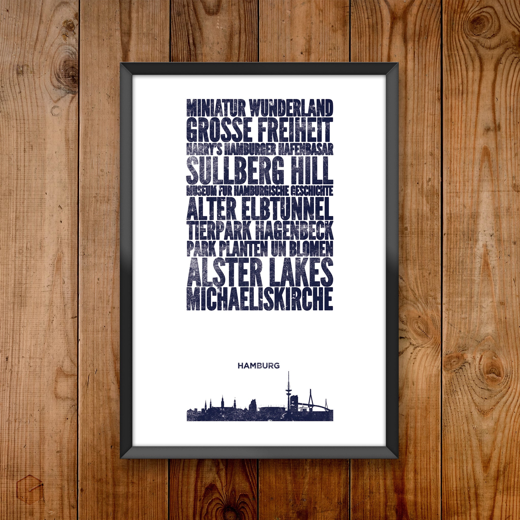 Hamburg City Print