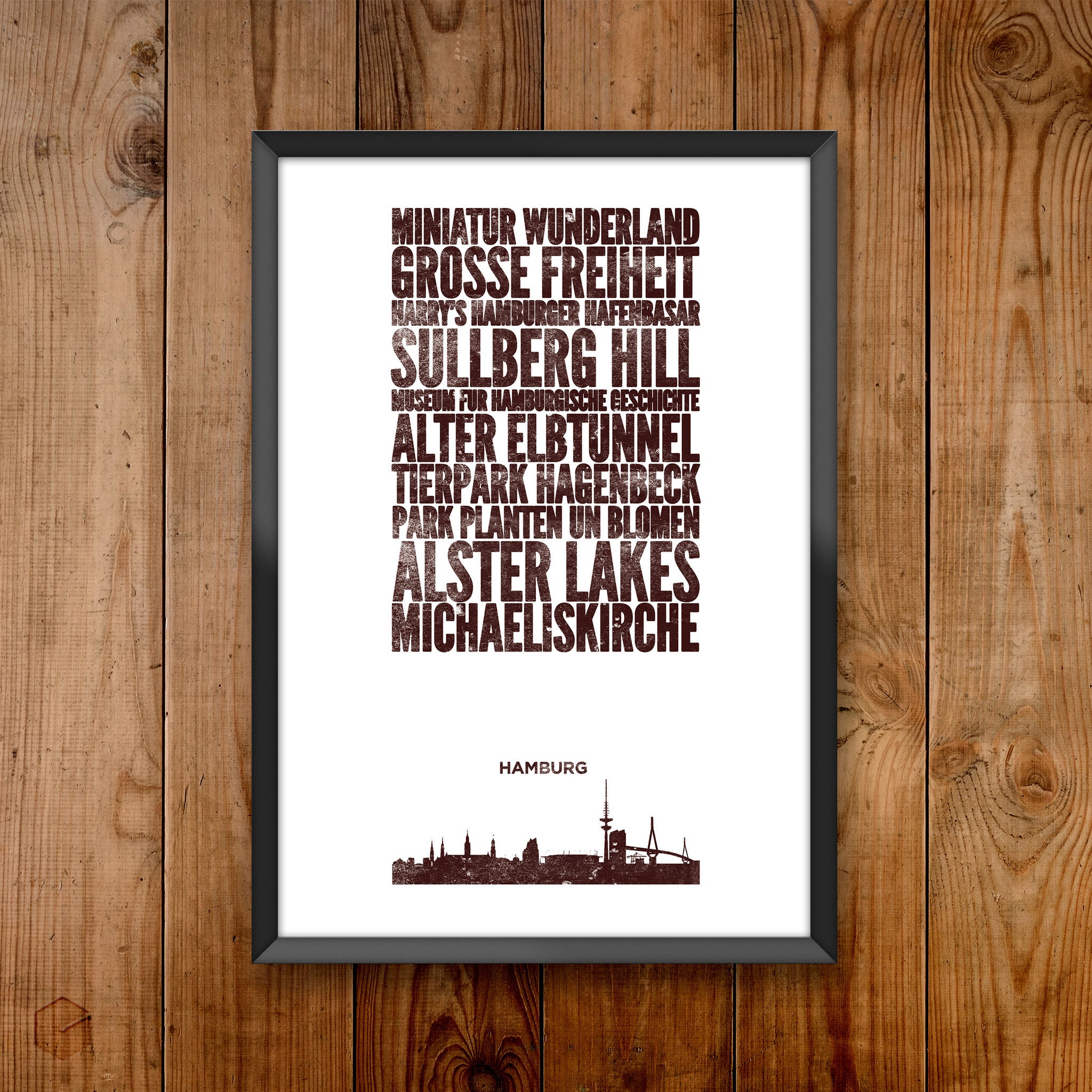Hamburg City Print