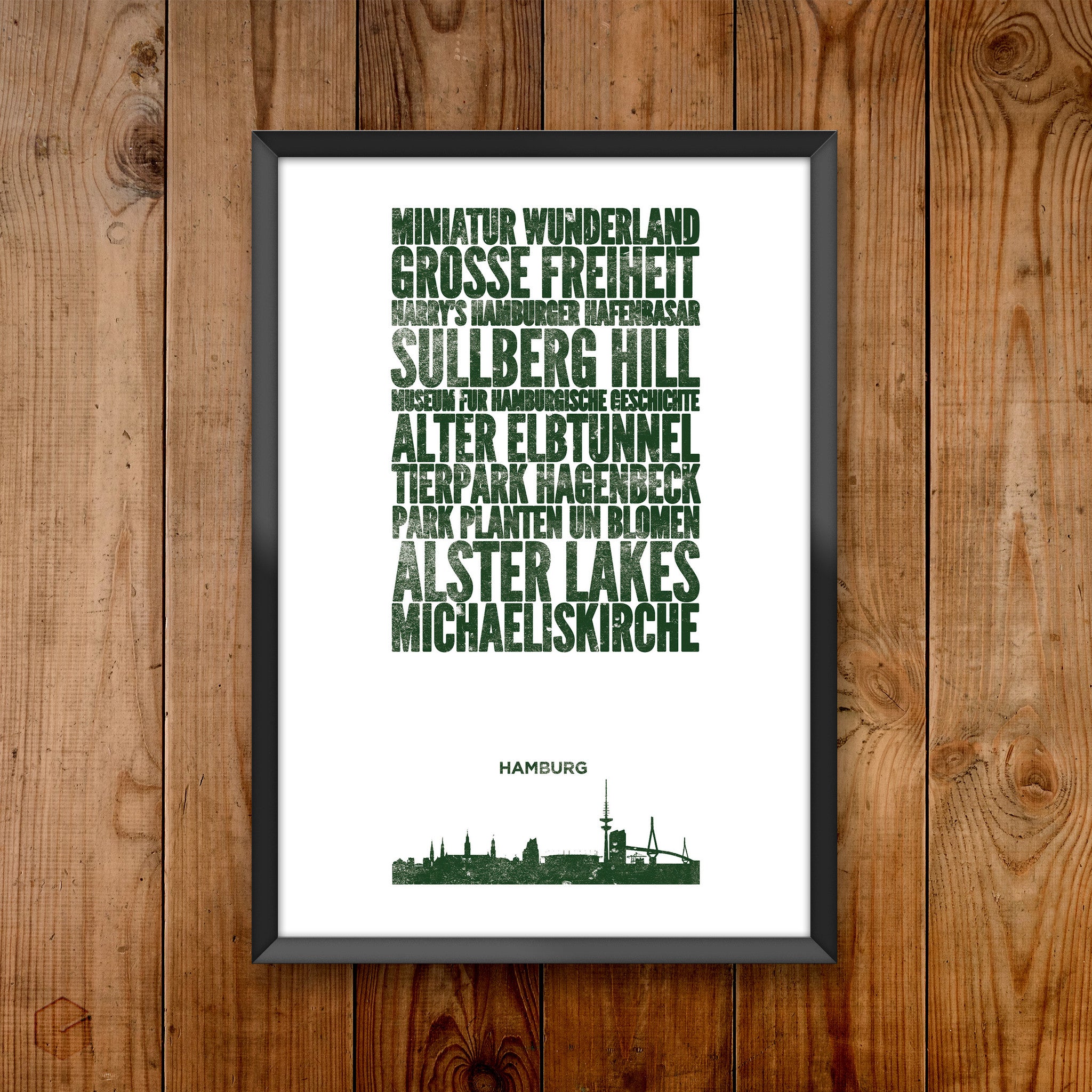 Hamburg City Print
