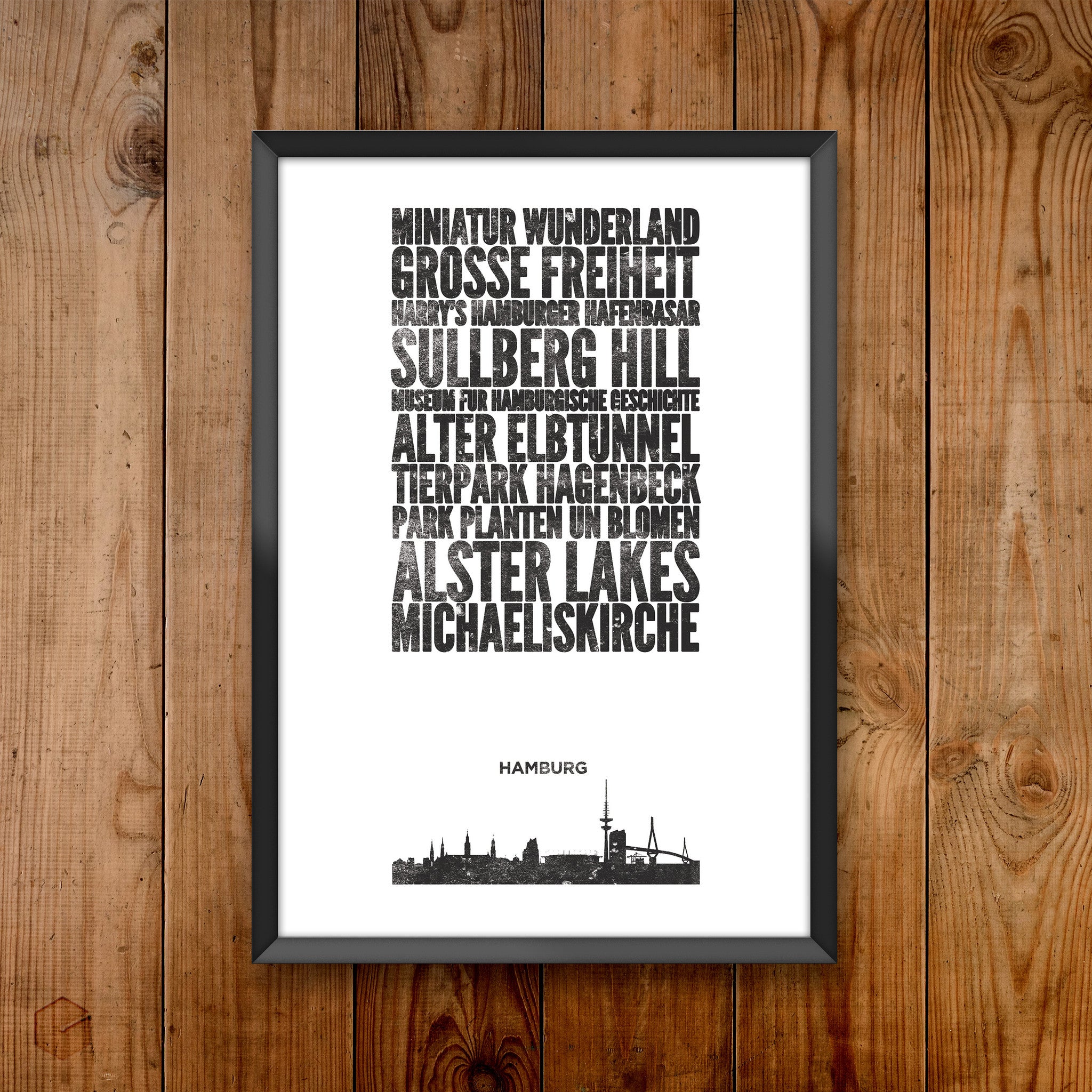Hamburg City Print