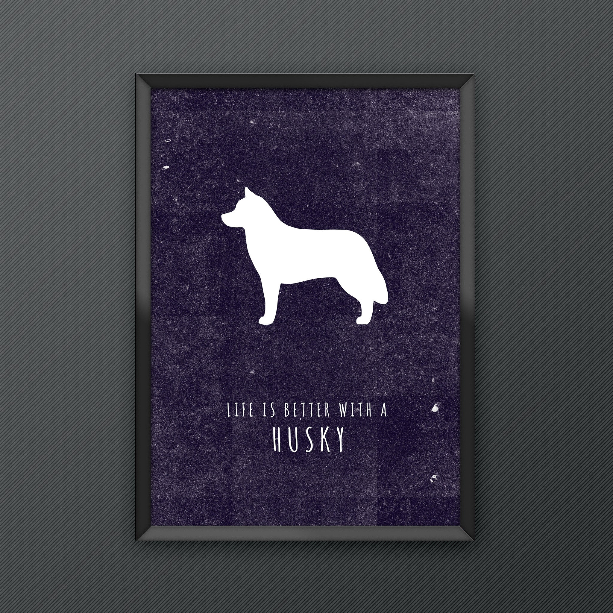 Husky Dog Print