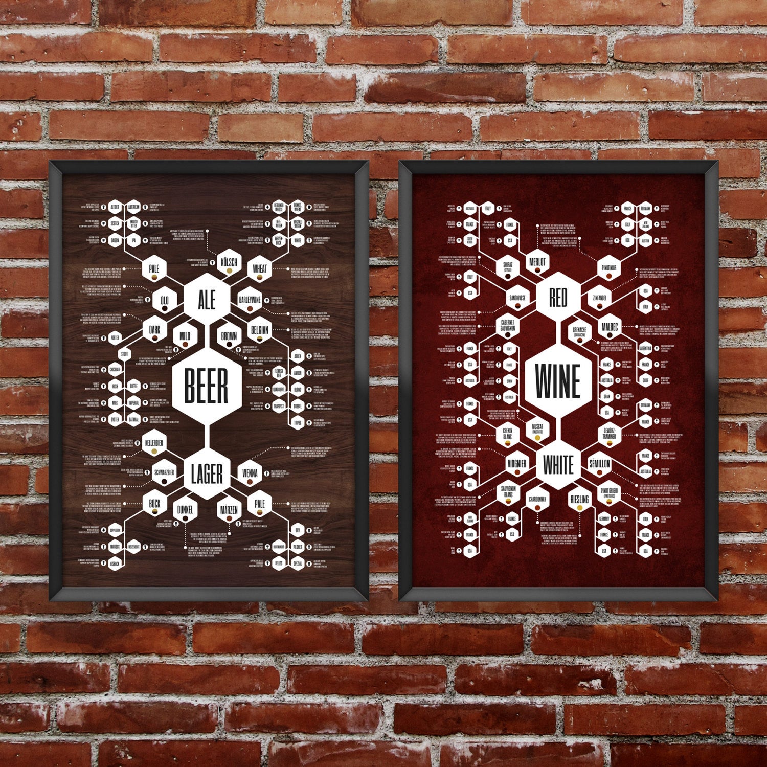 Beer & Wine Diagram Set