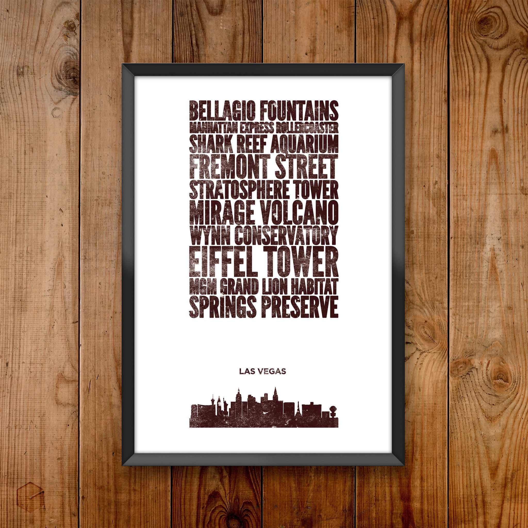 Las Vegas City Print