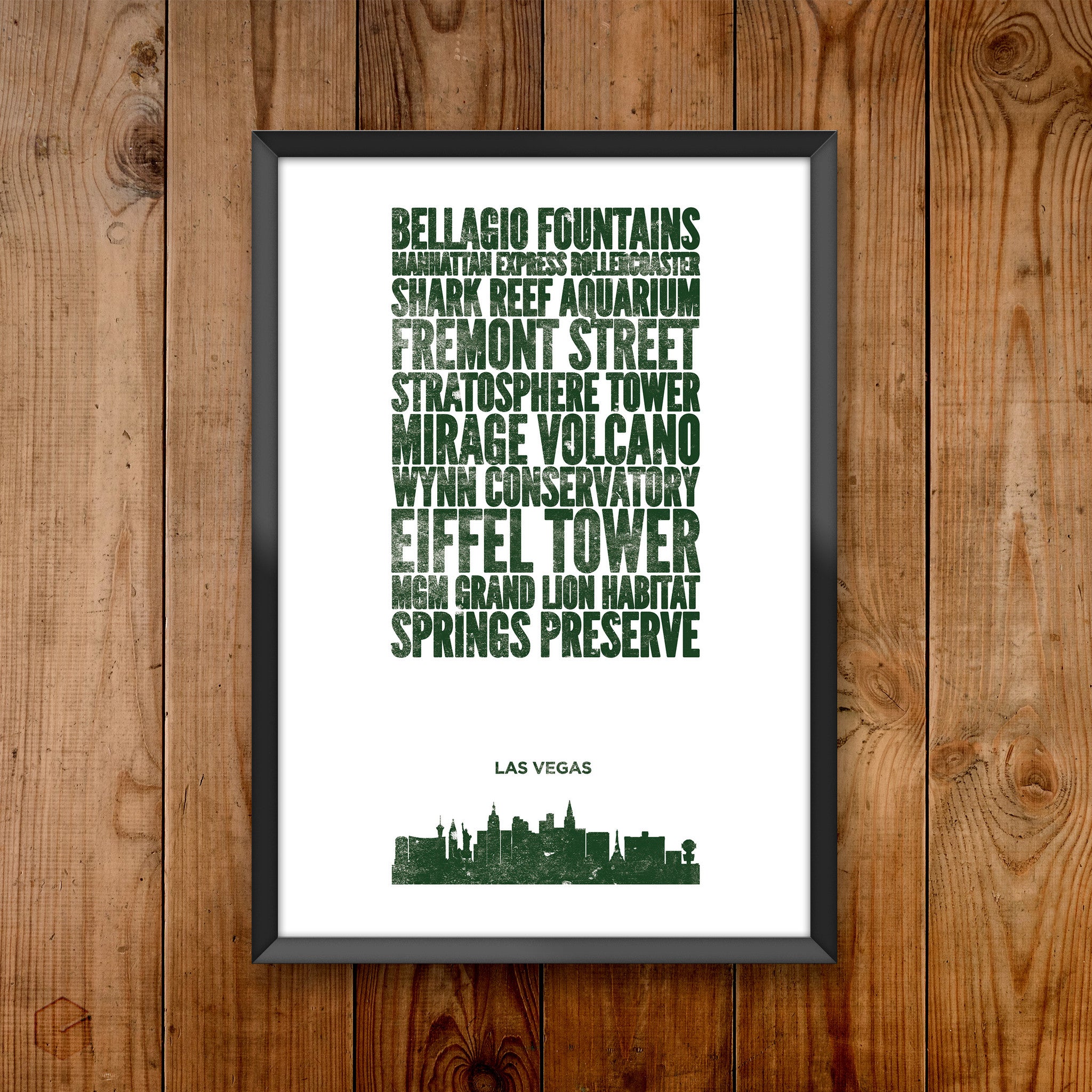 Las Vegas City Print