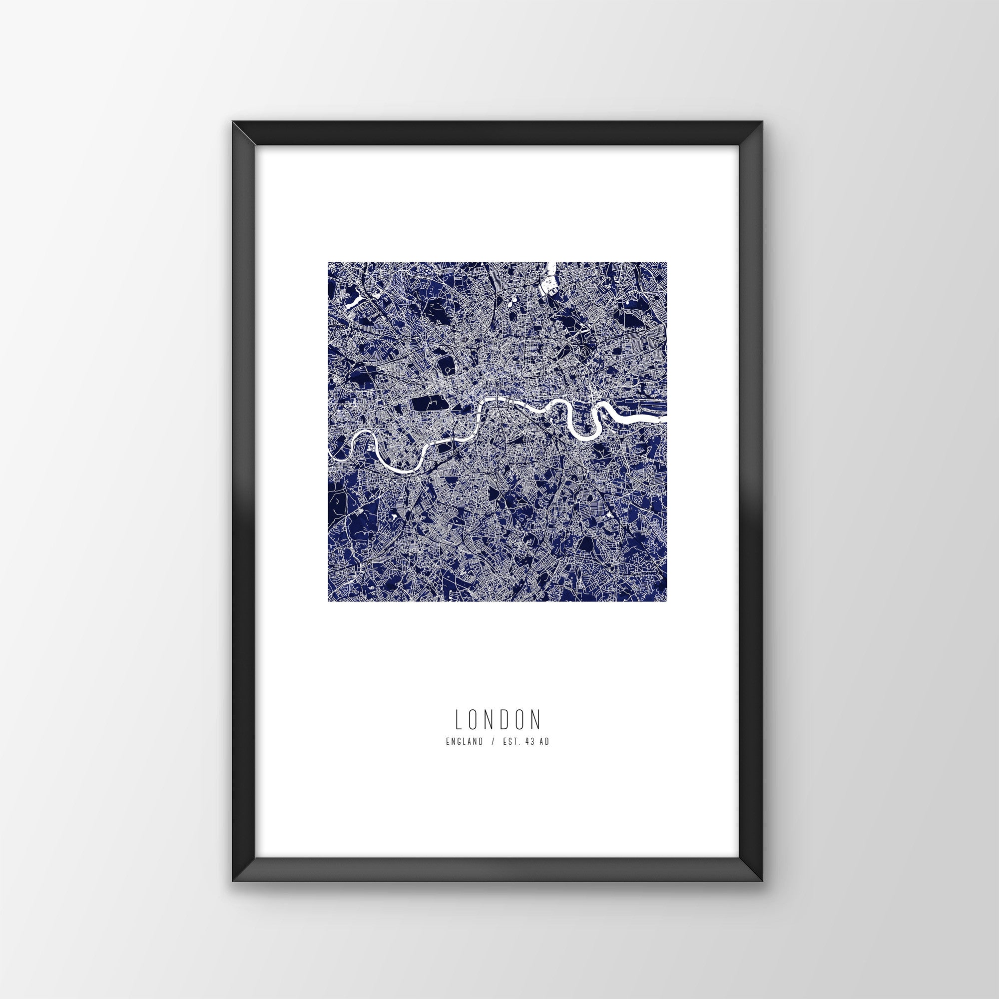 London City Map Print