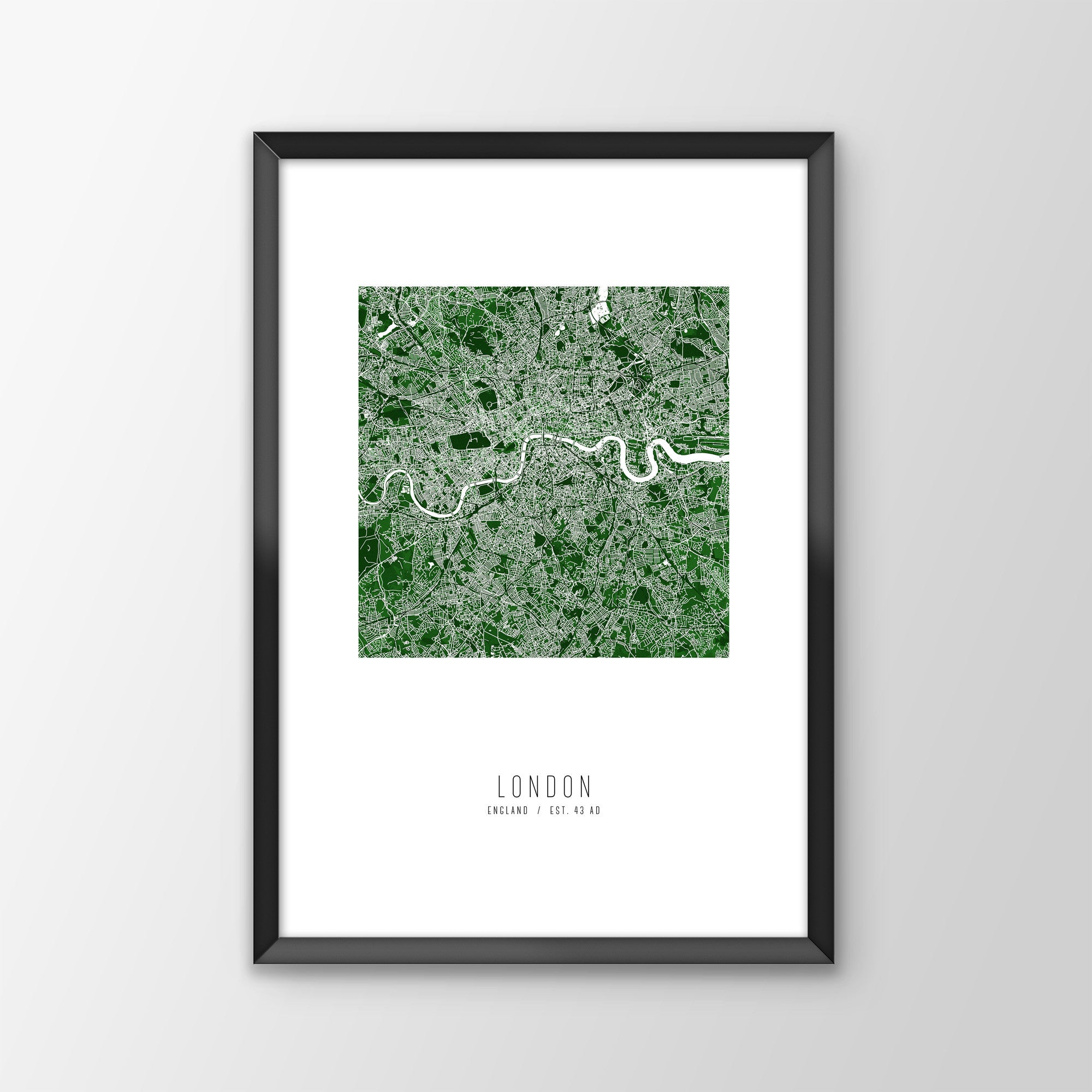 London City Map Print