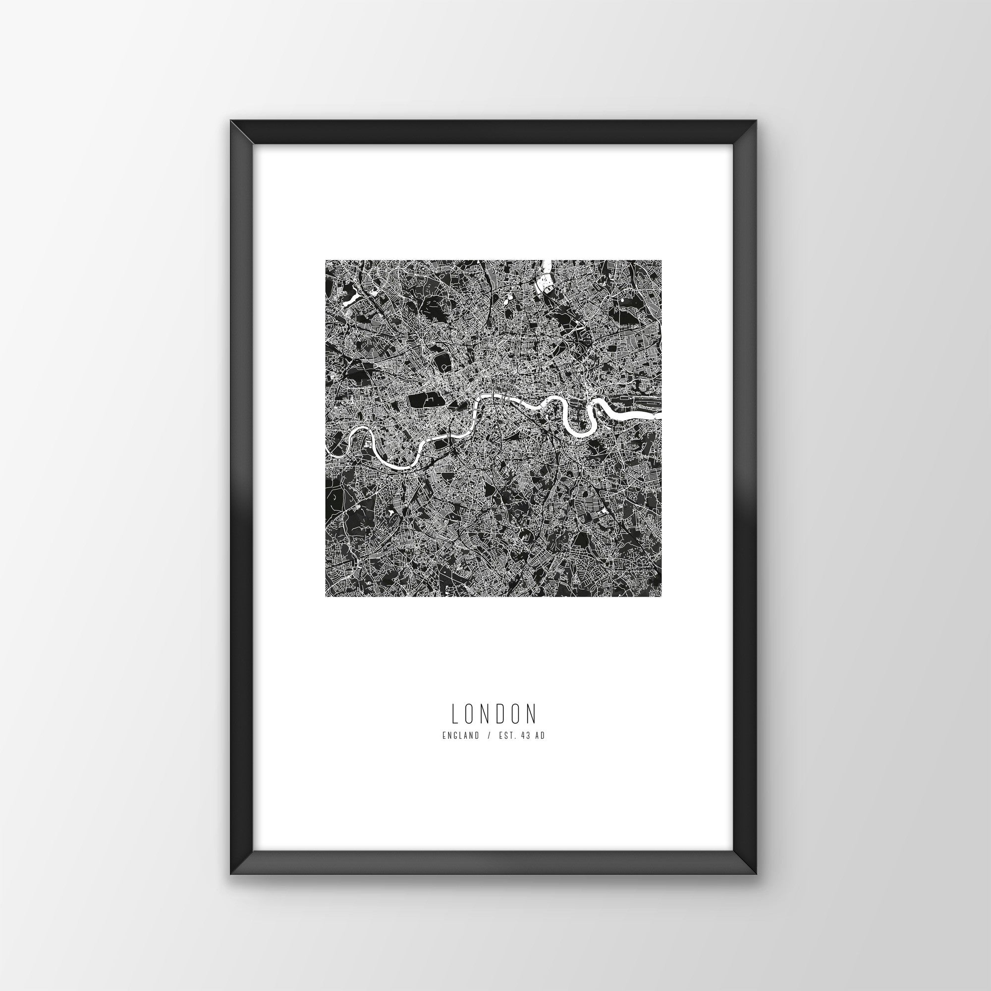 London City Map Print