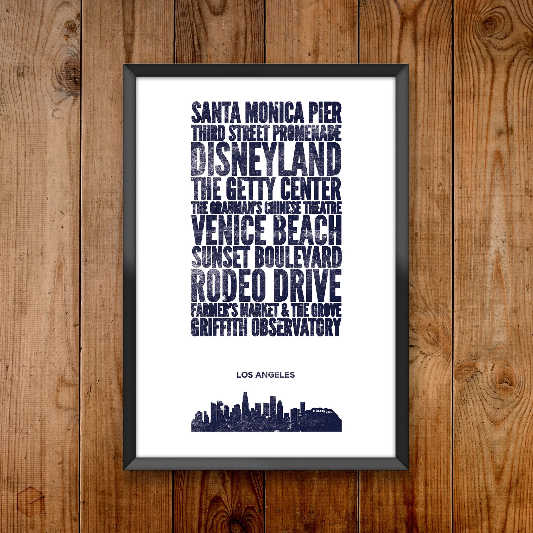 Los Angeles City Print