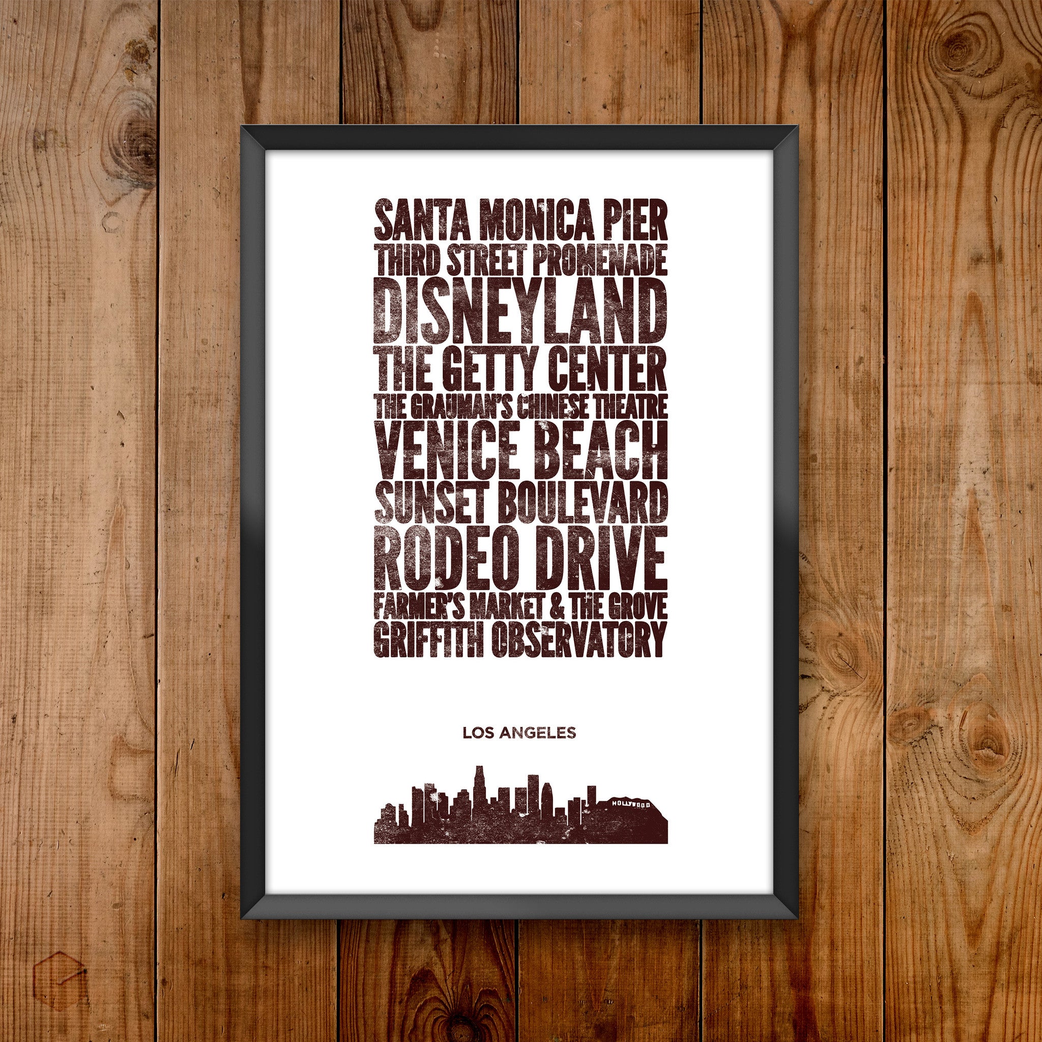 Los Angeles City Print