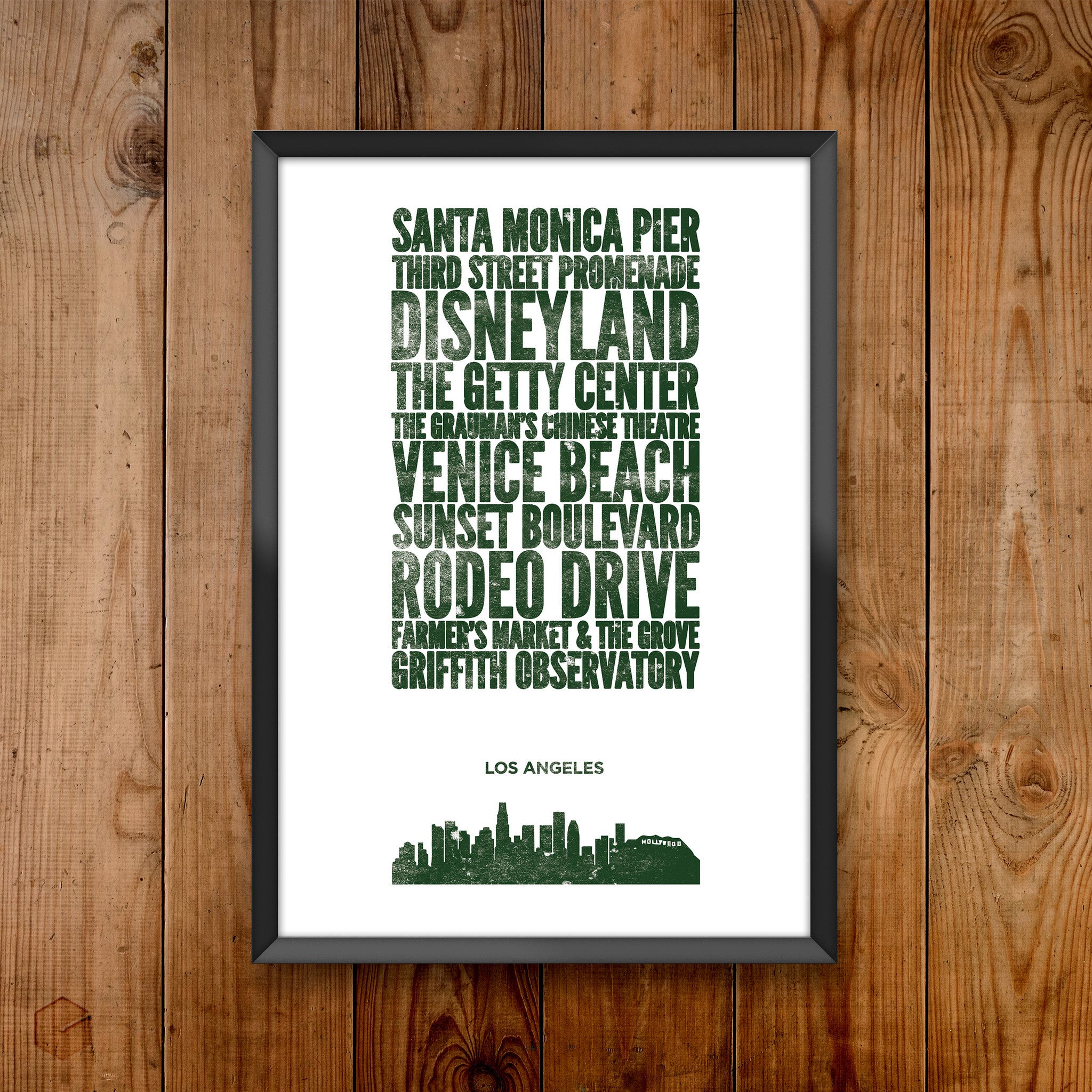 Los Angeles City Print