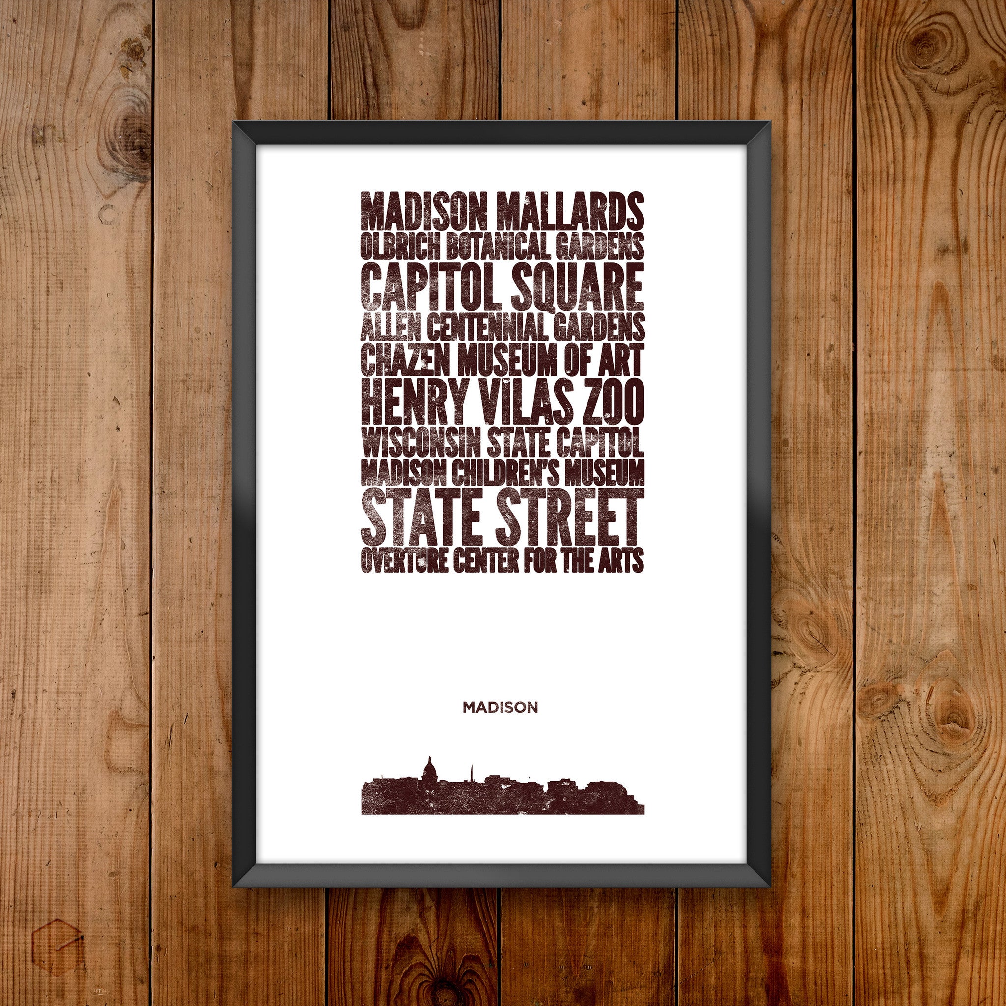 Madison City Print