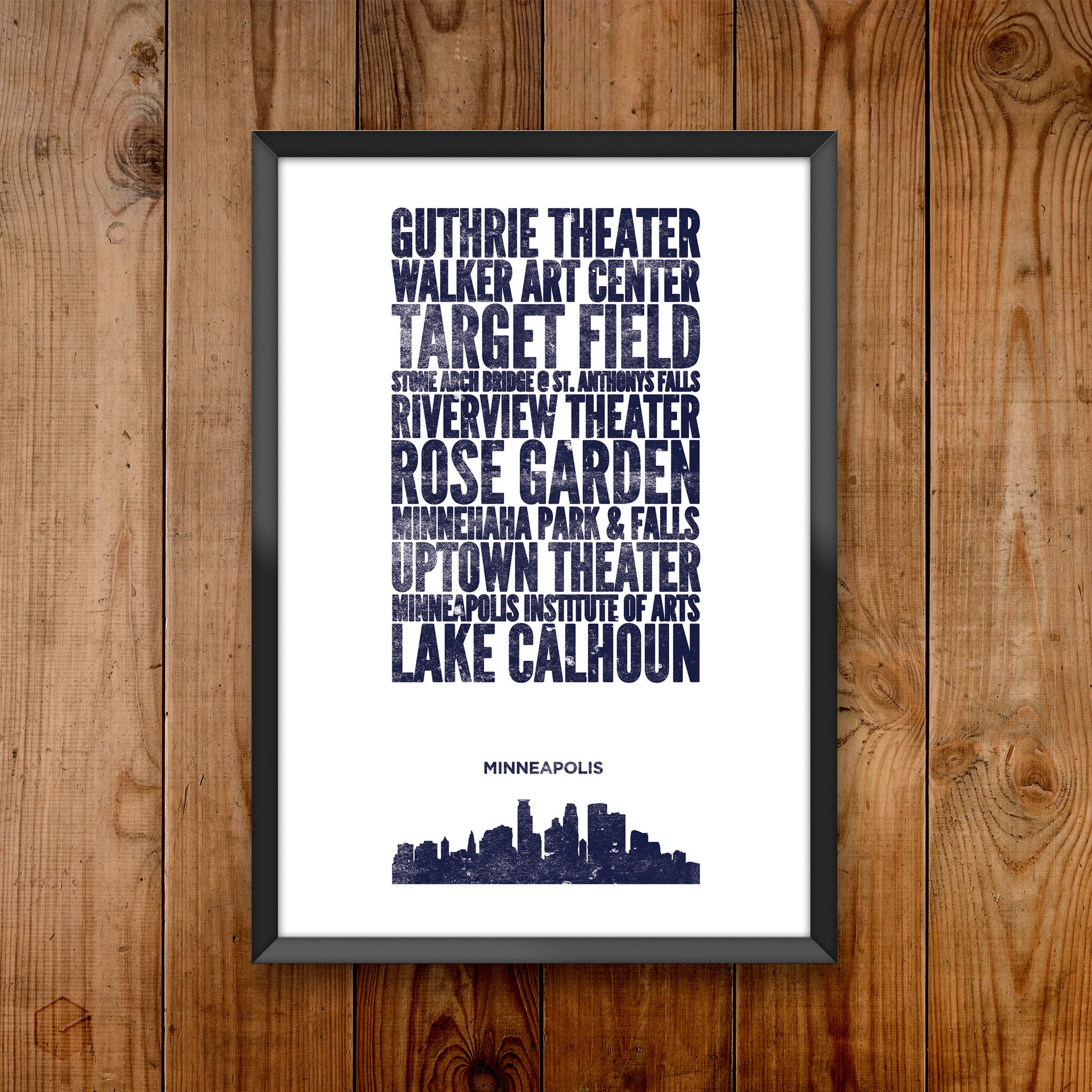 Minneapolis City Print