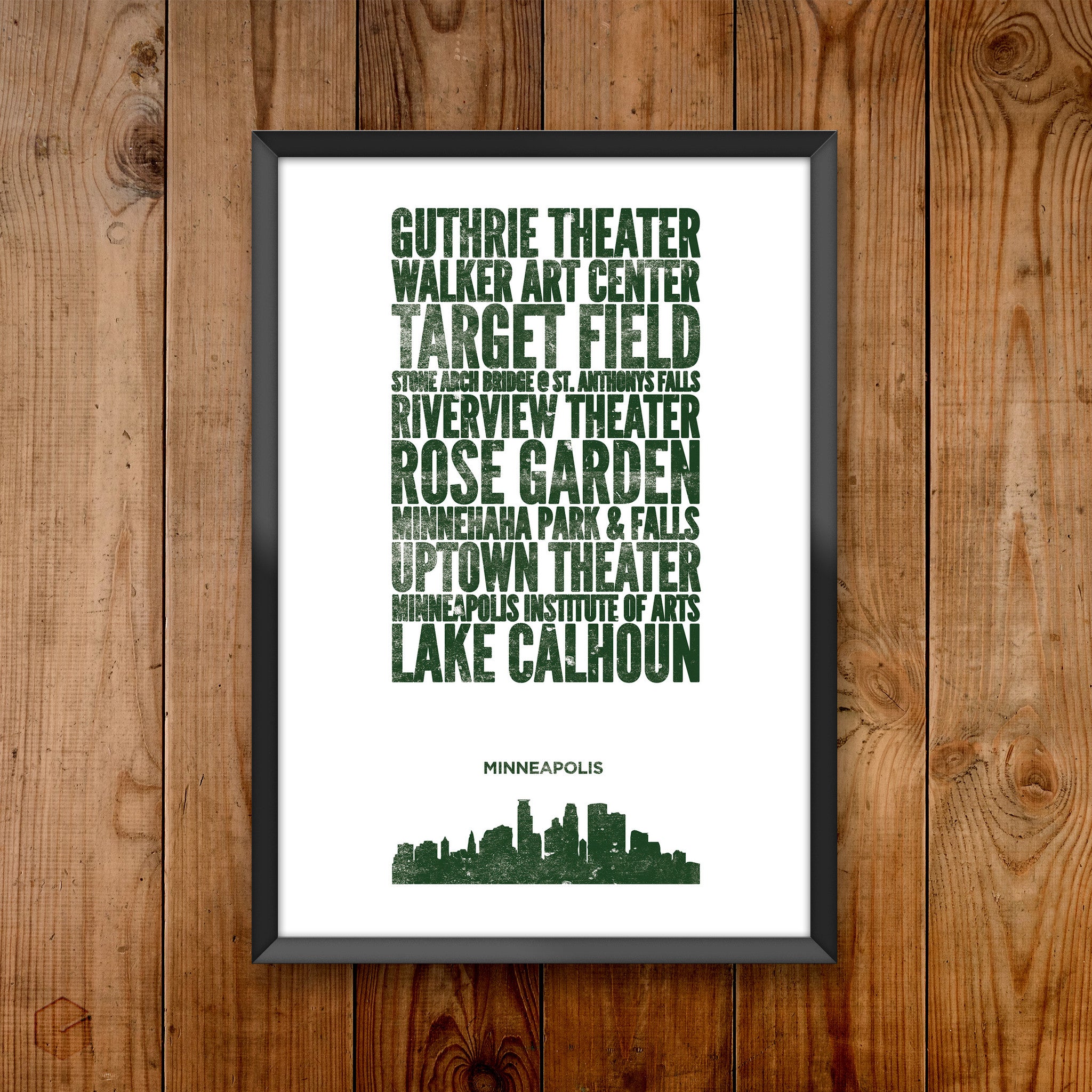 Minneapolis City Print