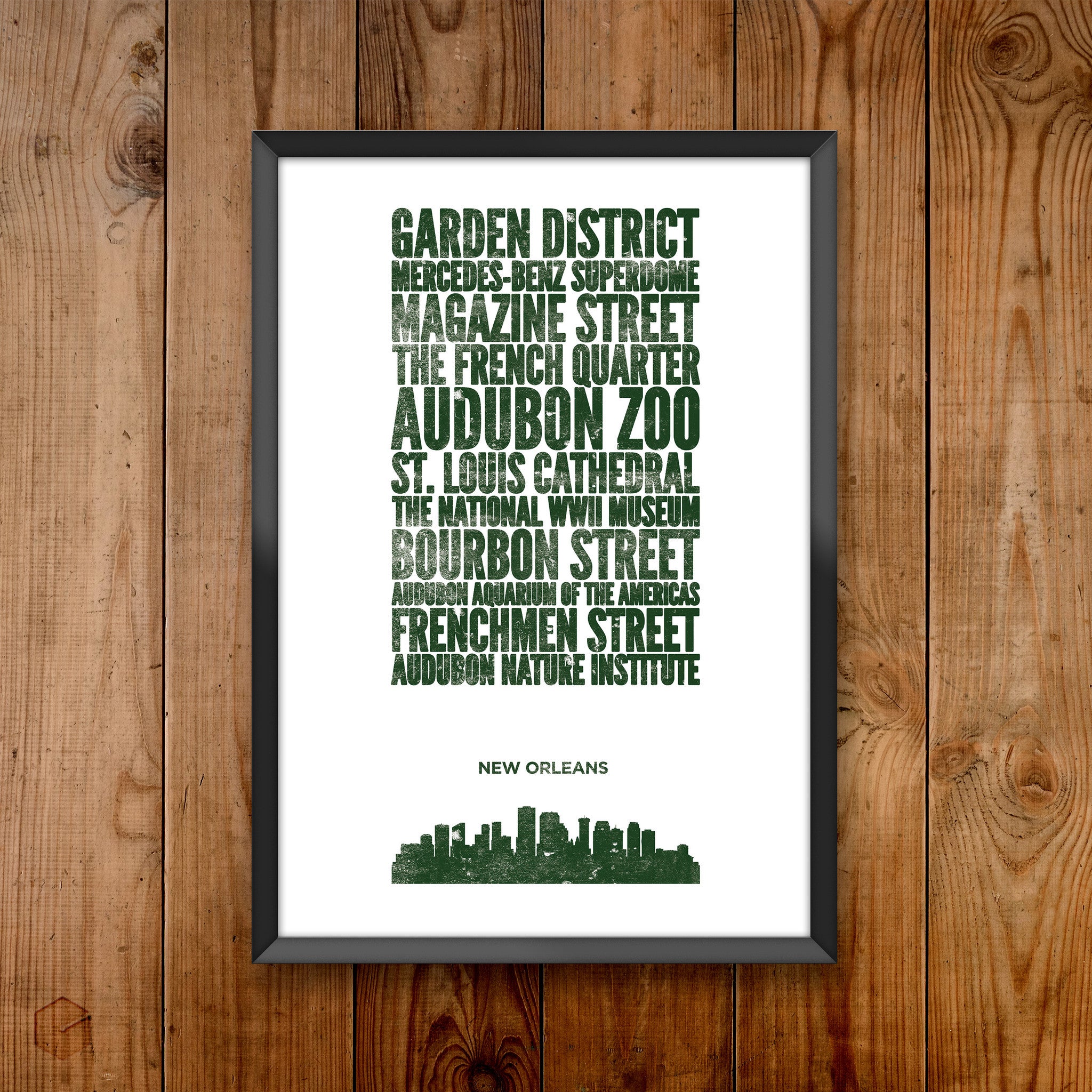 New Orleans City Print
