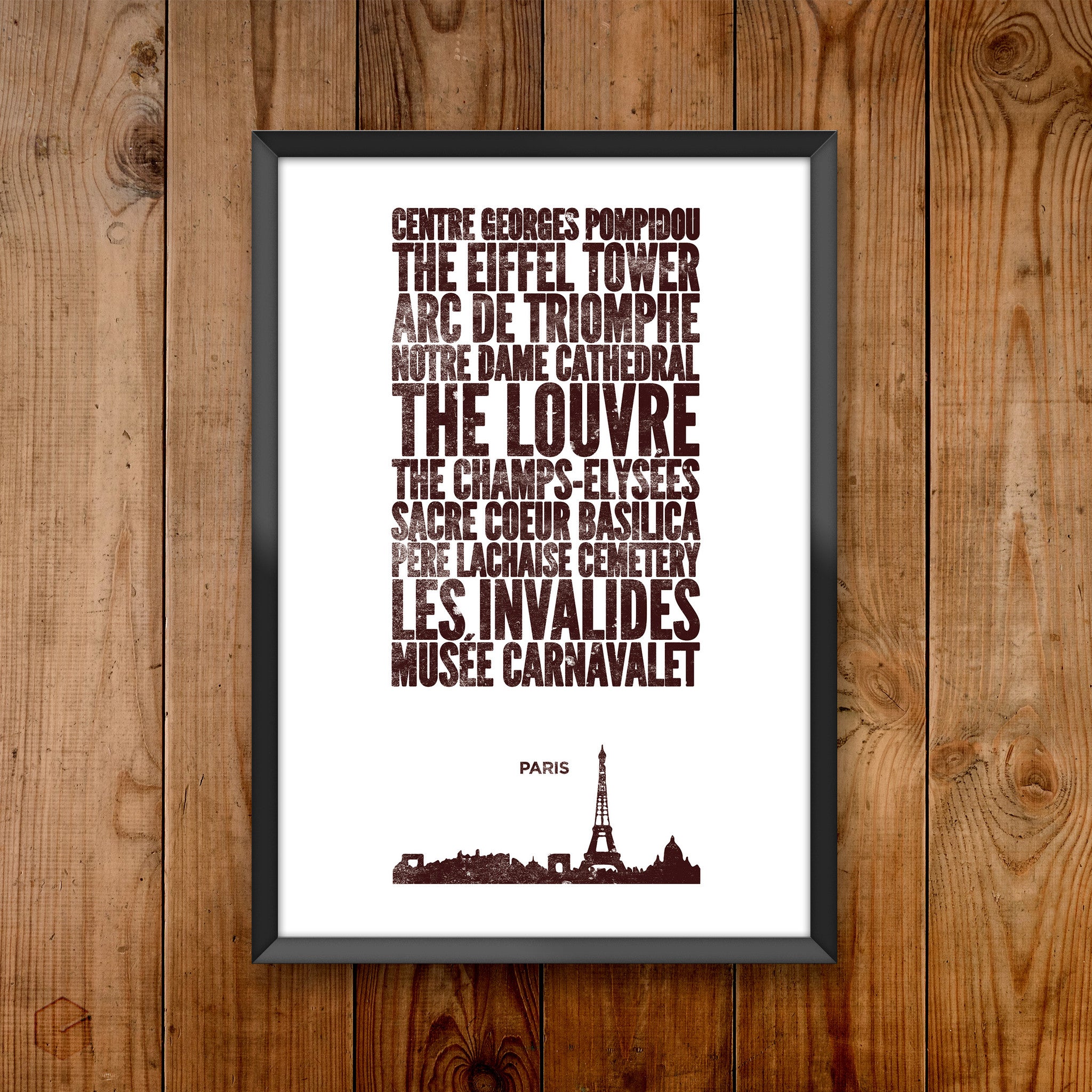 Paris City Print