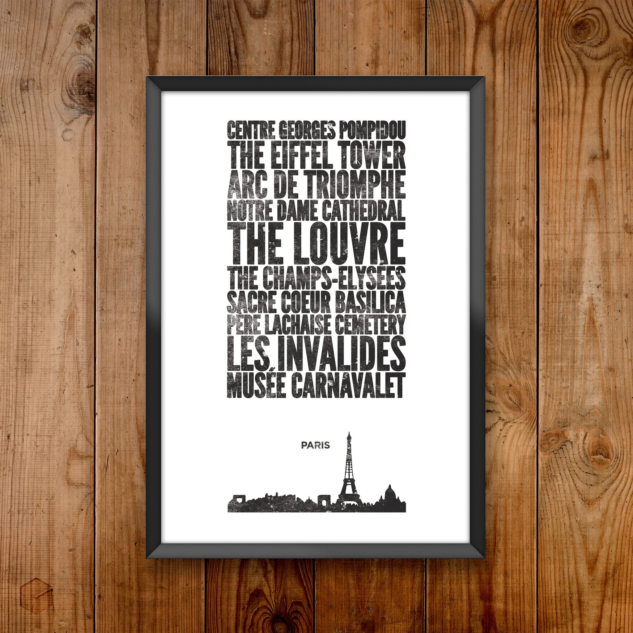 Paris City Print
