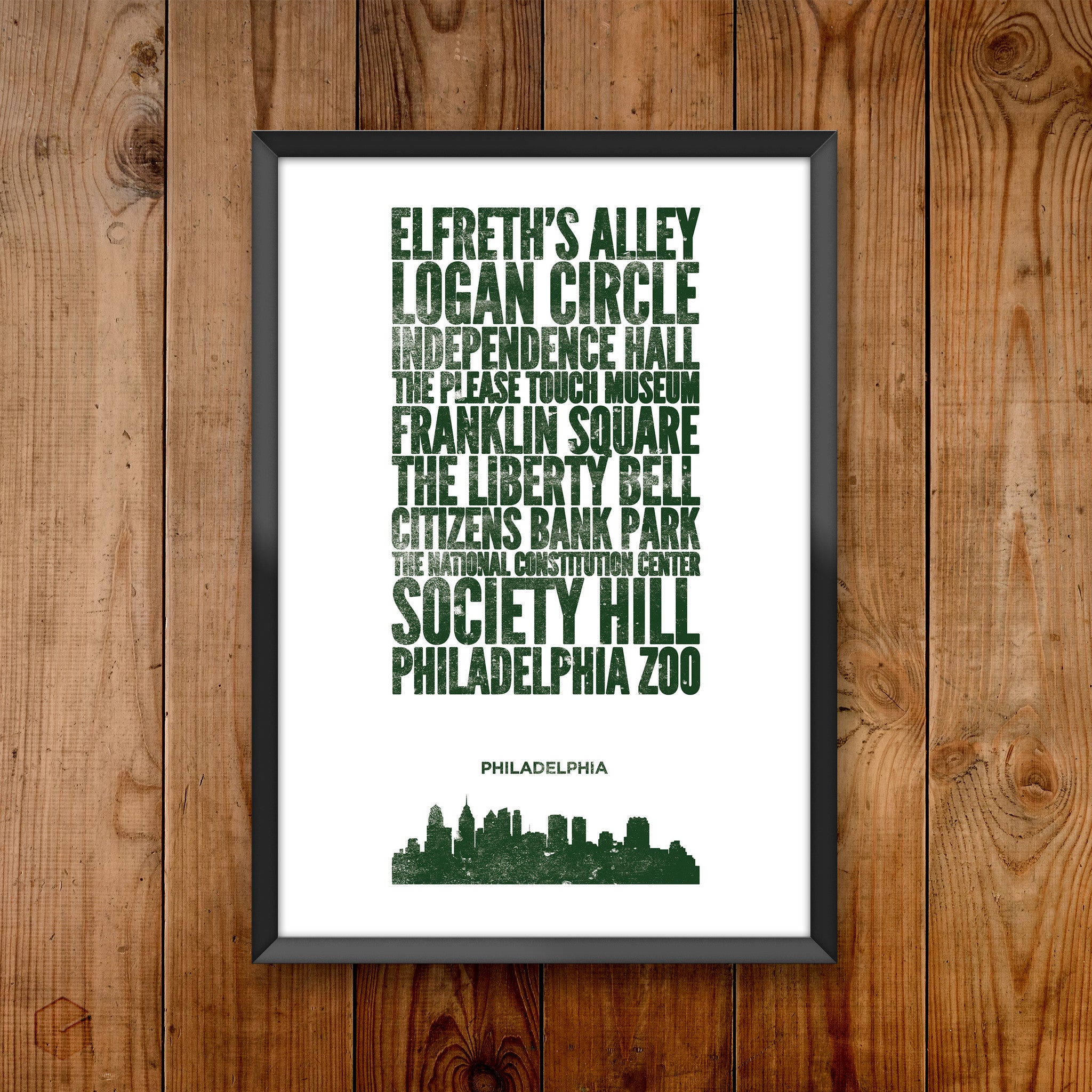 Philadelphia City Print