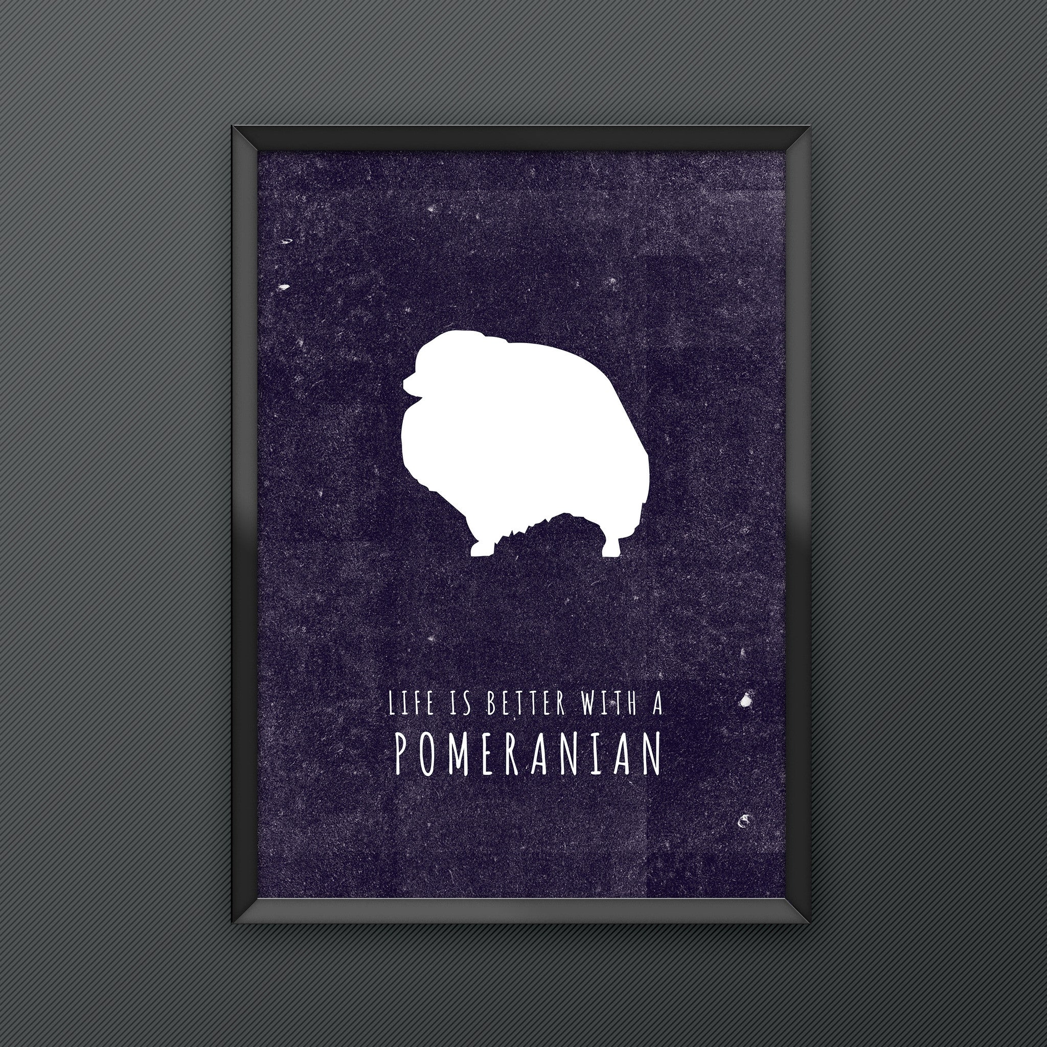 Pomeranian Dog Print