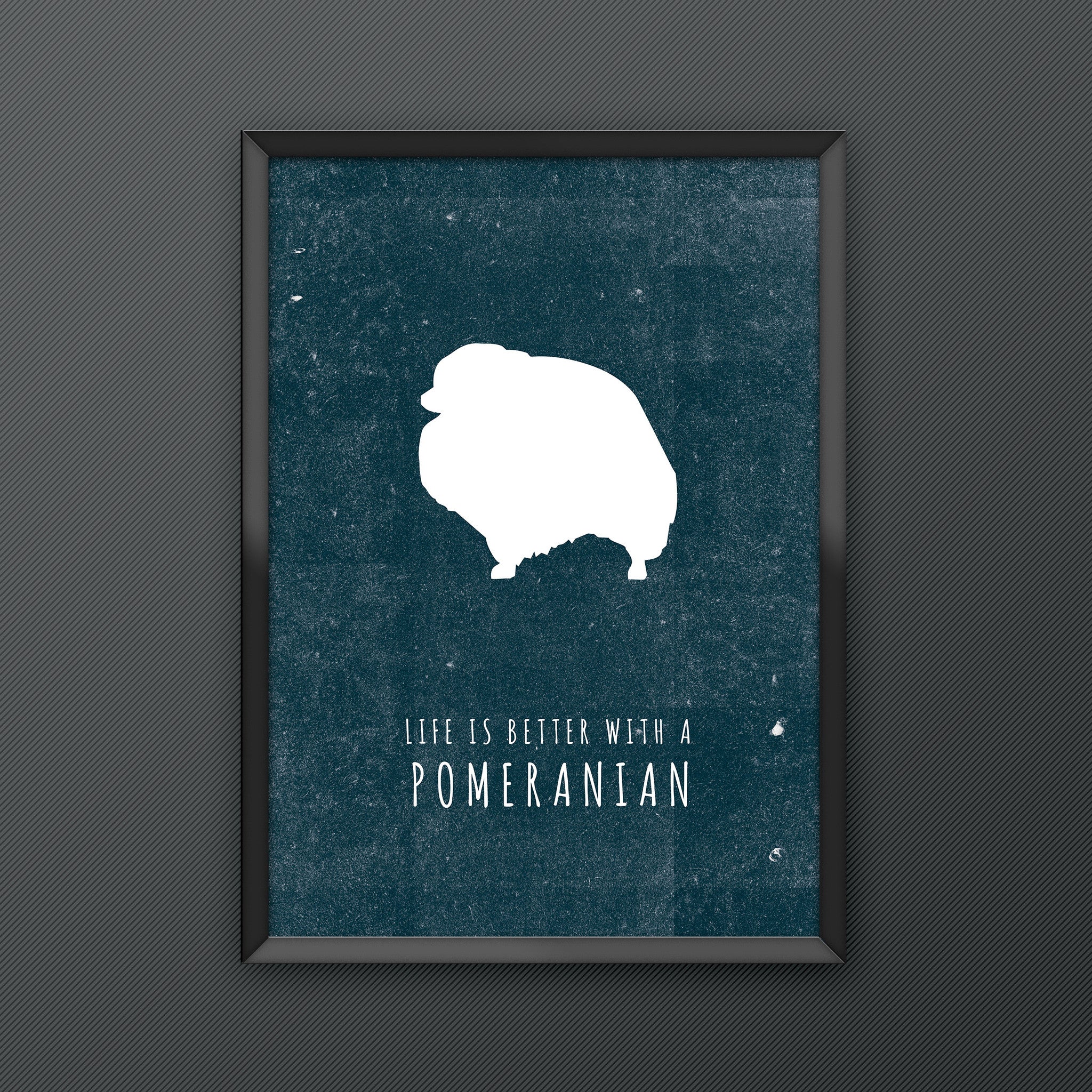 Pomeranian Dog Print