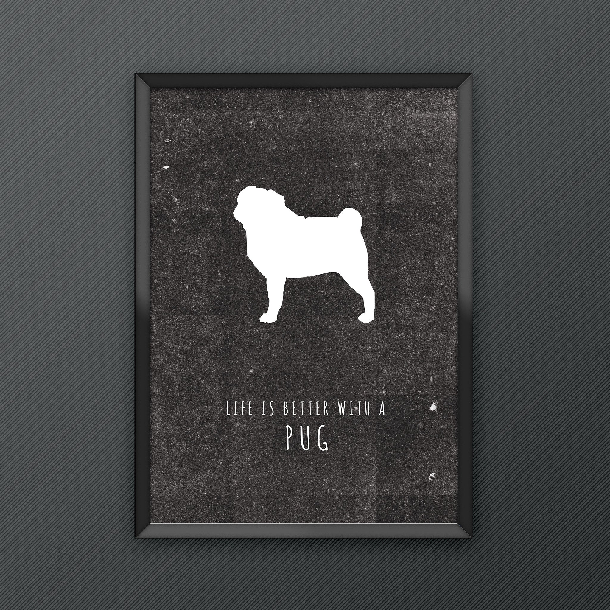 Pug Dog Print
