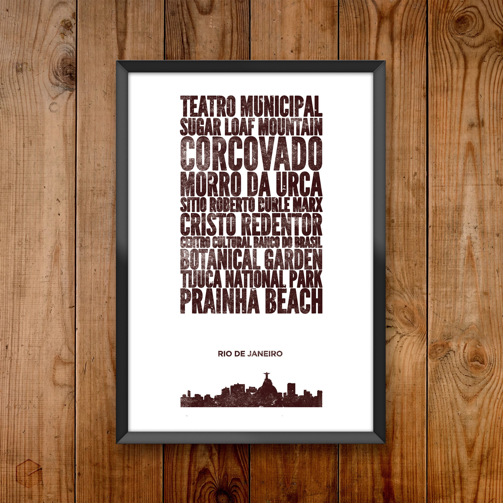 Rio De Janeiro City Print