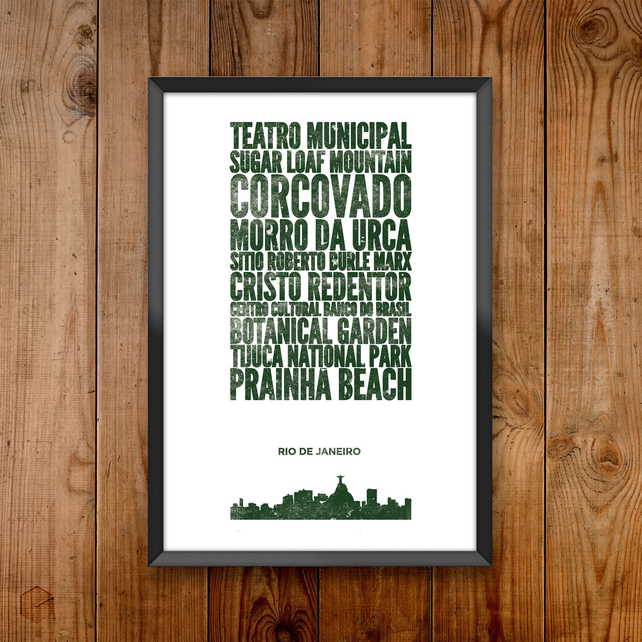 Rio De Janeiro City Print