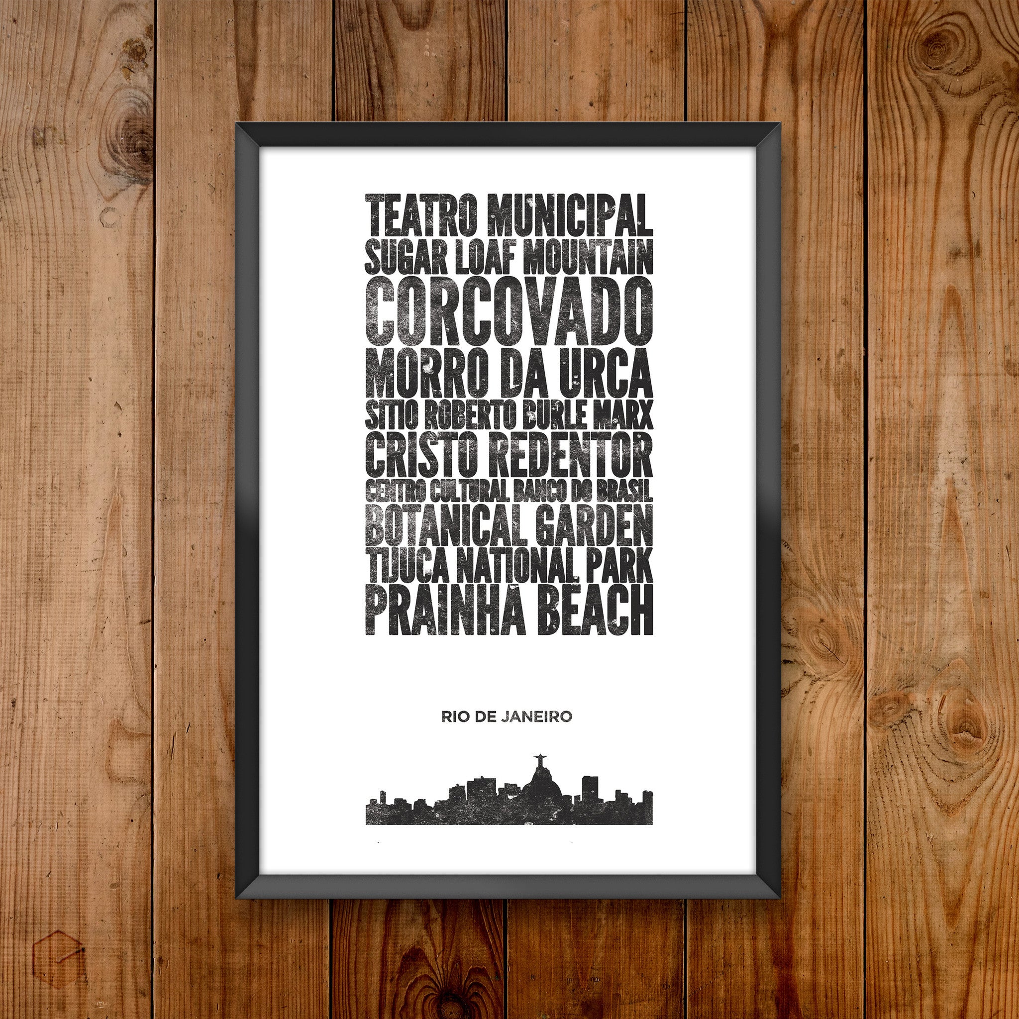 Rio De Janeiro City Print