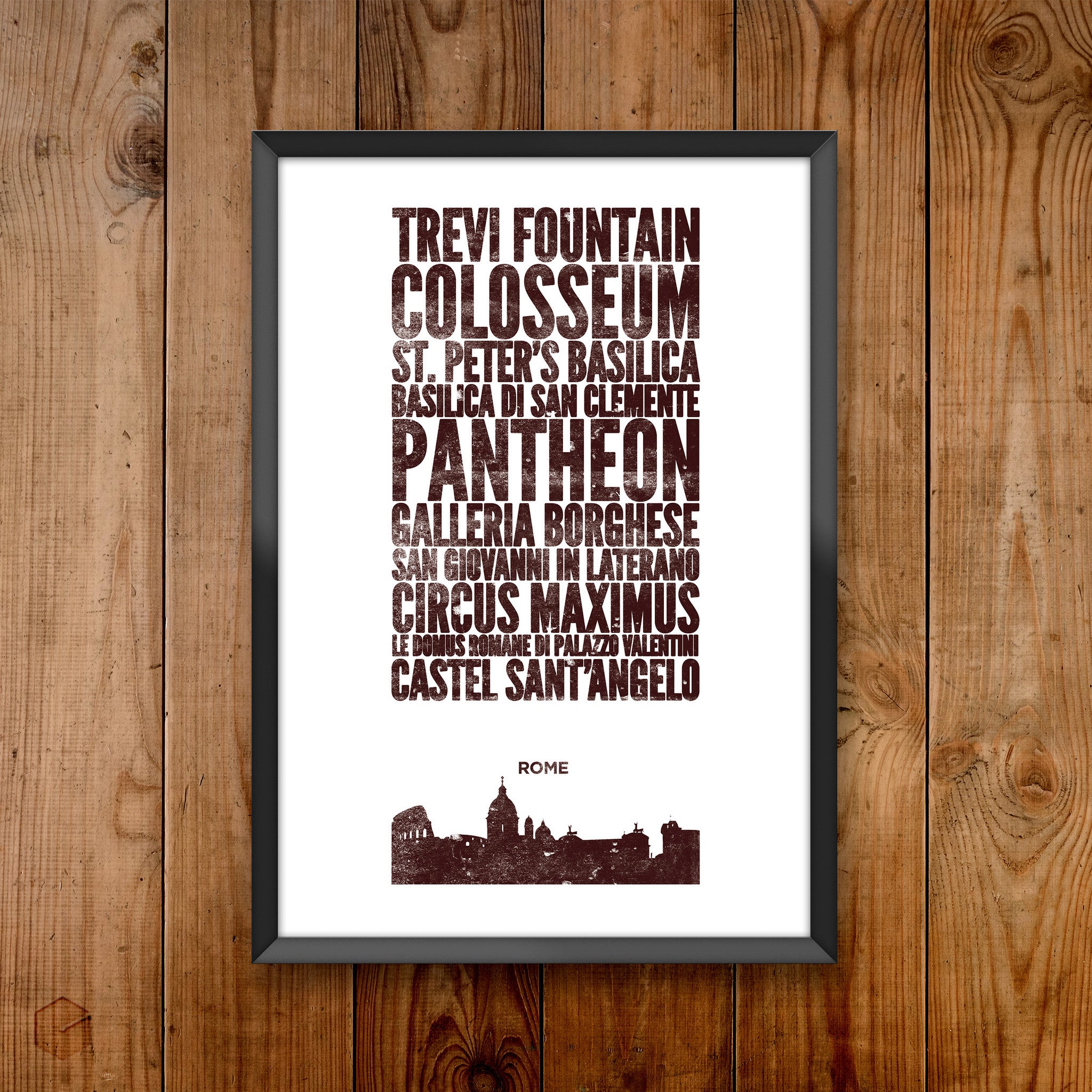 Rome City Print