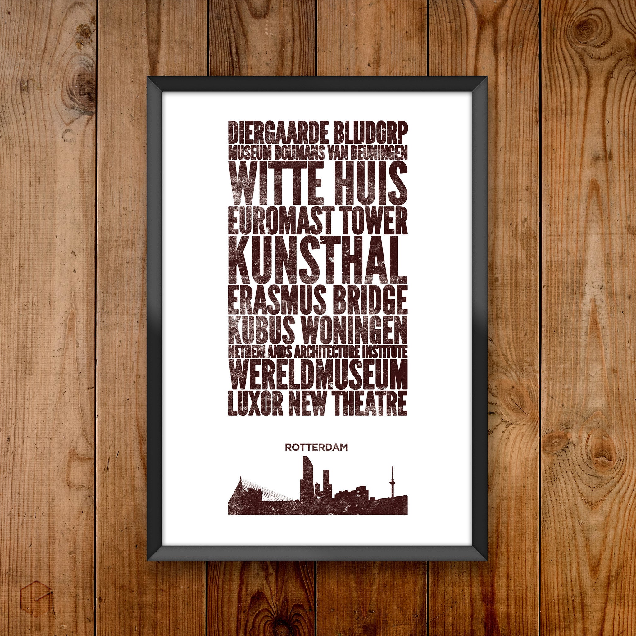 Rotterdam City Print