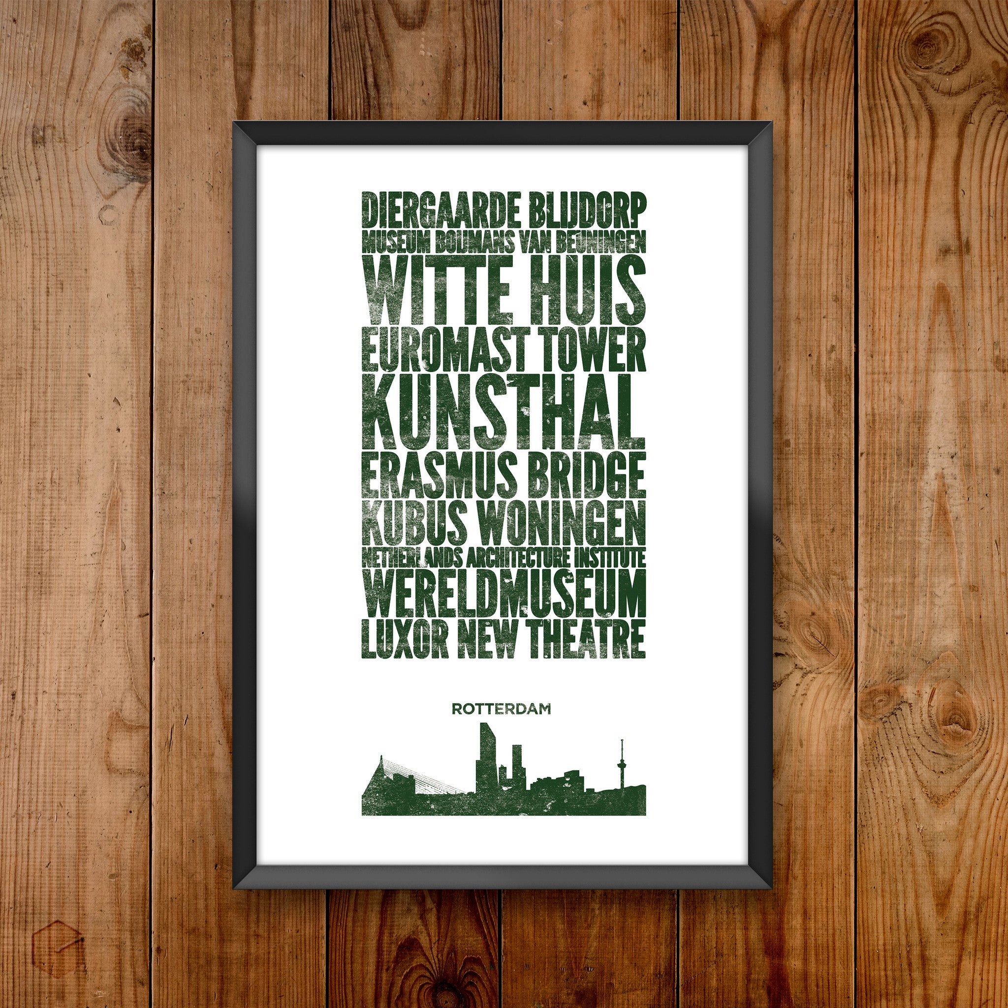 Rotterdam City Print