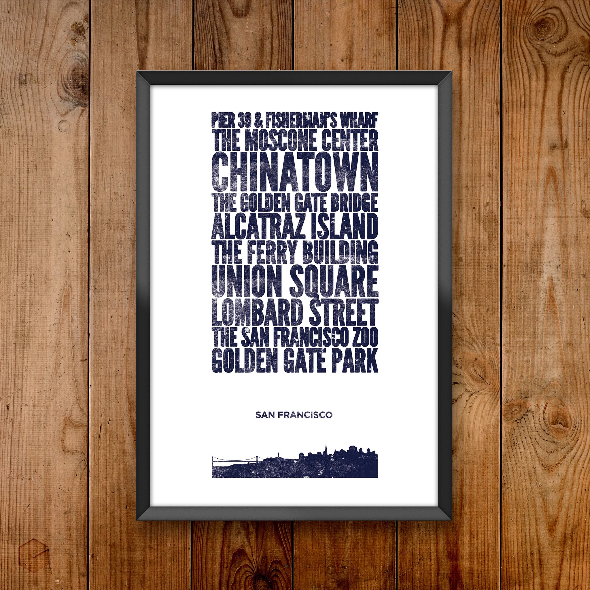 San Francisco City Print