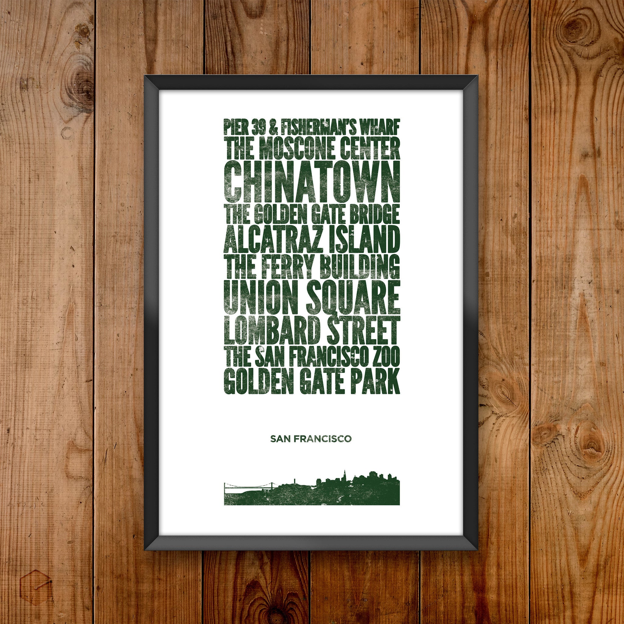 San Francisco City Print