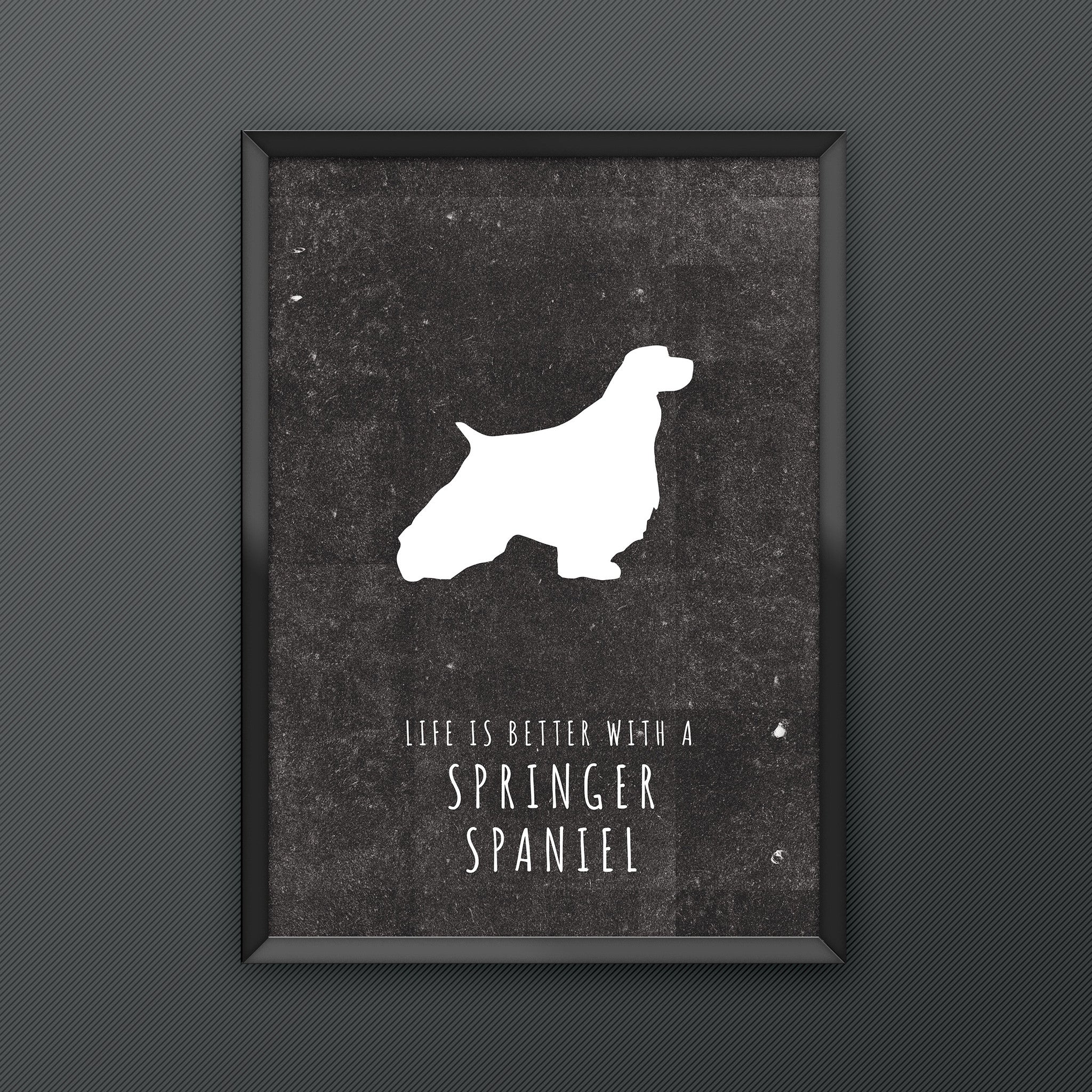 Springer Spaniel Dog Print